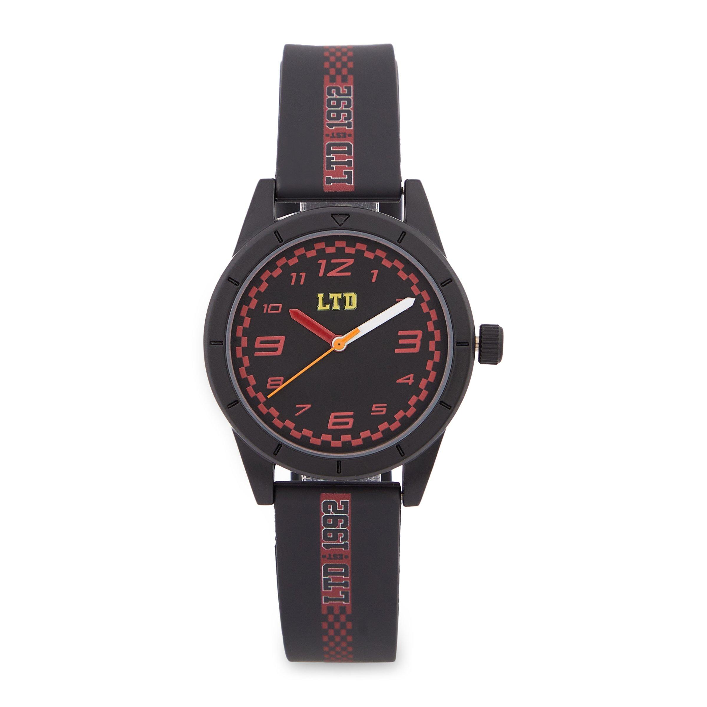 Black and Red Resin Watch (3117673) | LTD Kids