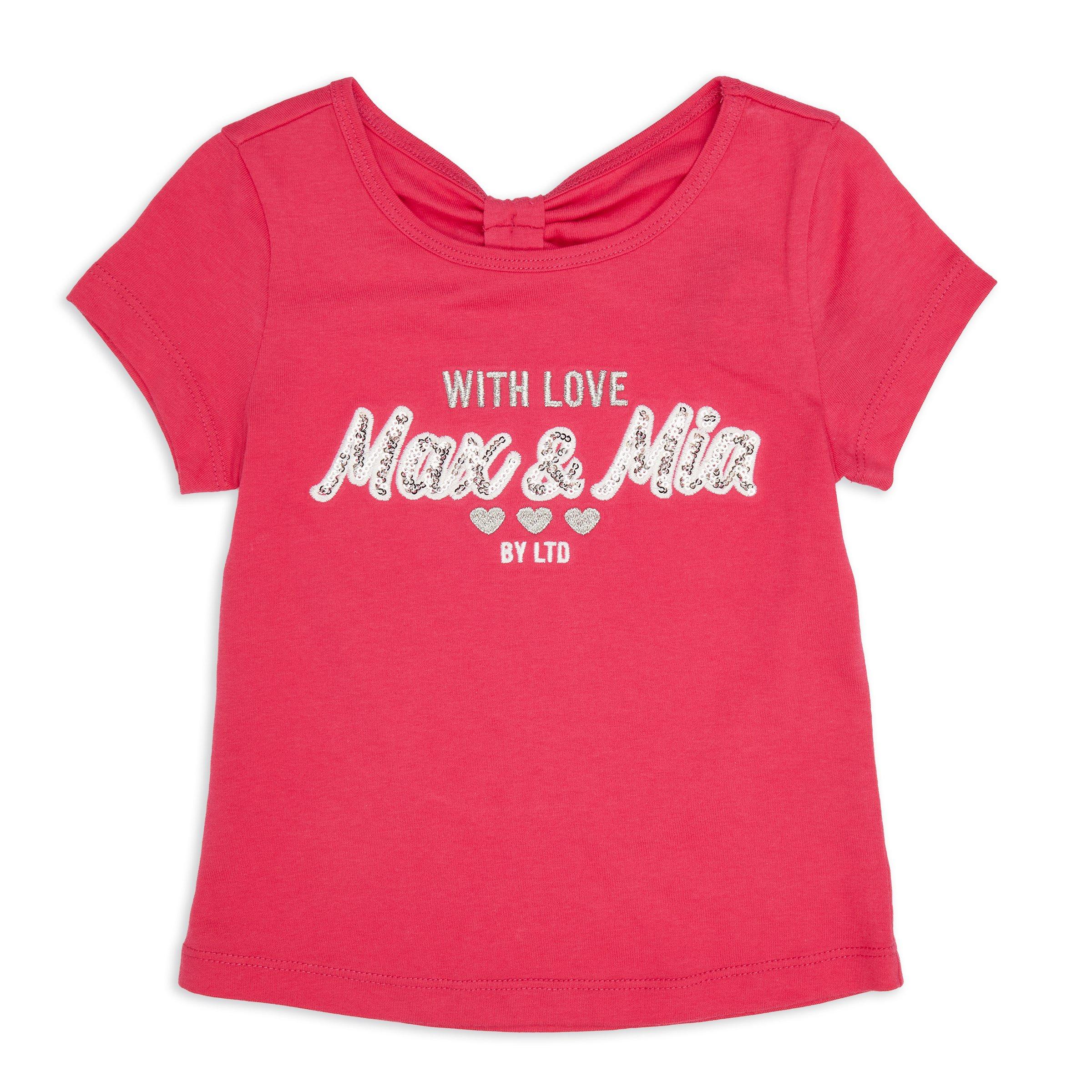Kid Girl Pink T-shirt (3117676) | Max & Mia