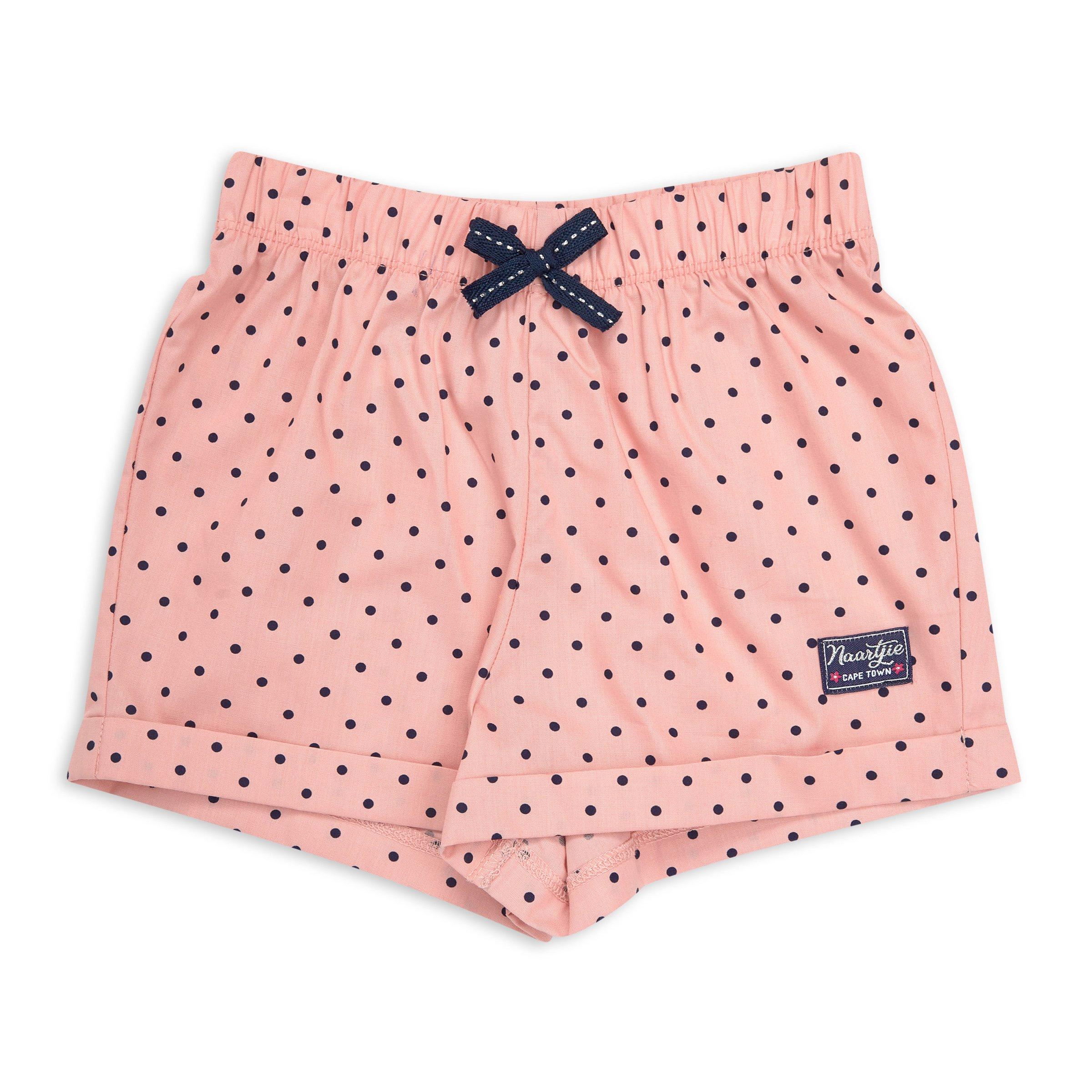 Baby Girl Pink Spot Shorts (3117698) | Naartjie