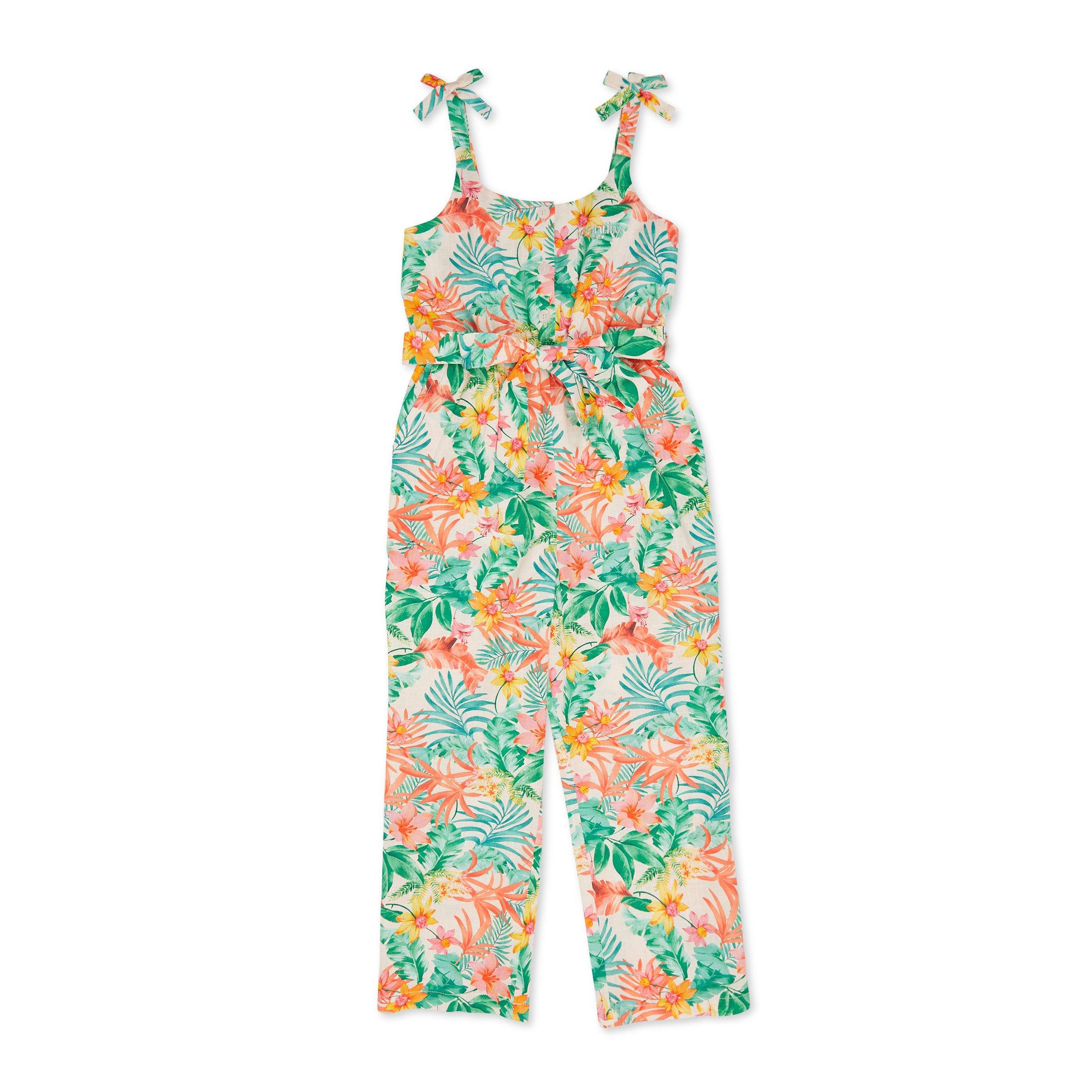 Girls Printed Jumpsuit (3117777) | Identity