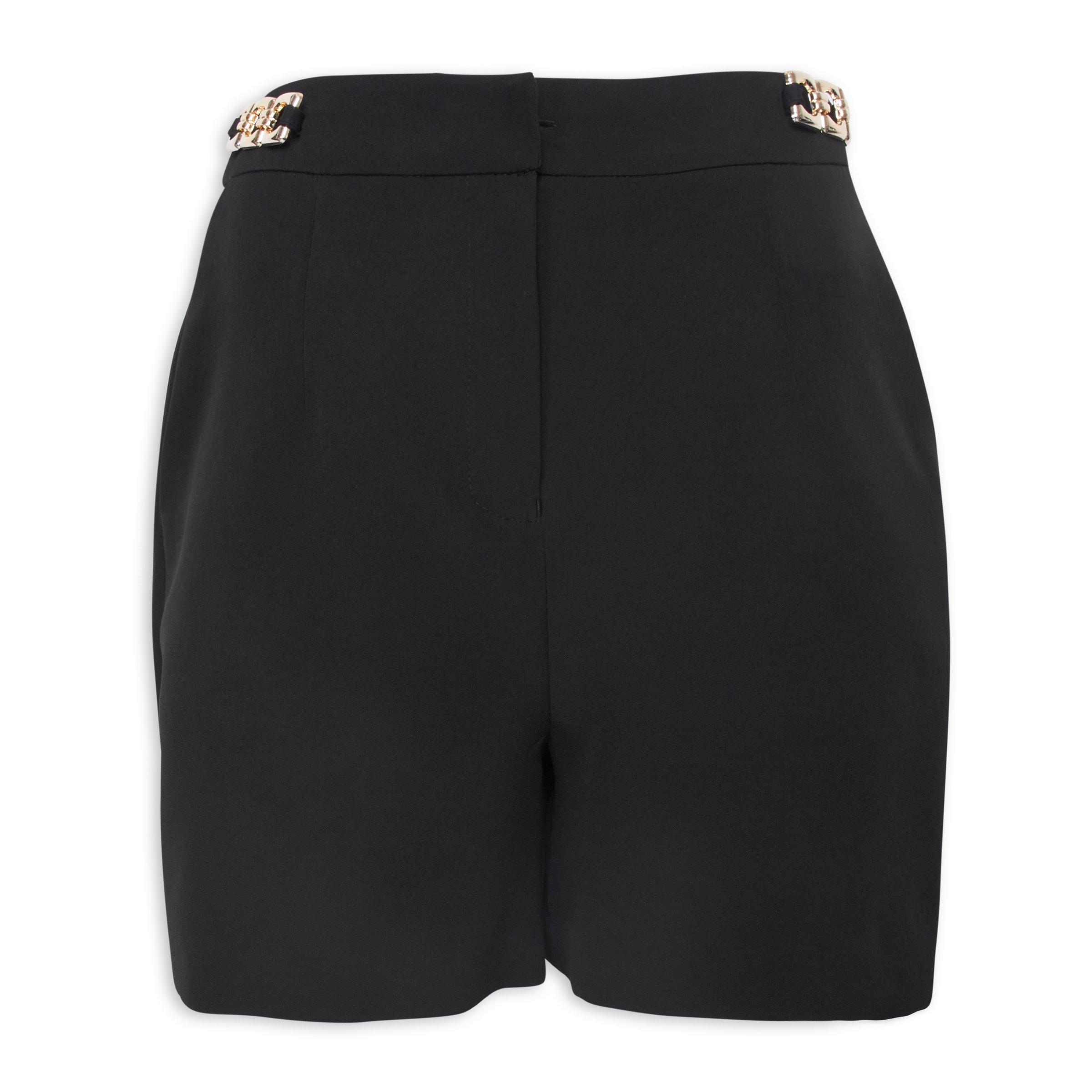 Black Tailored Shorts (3117819) | Identity