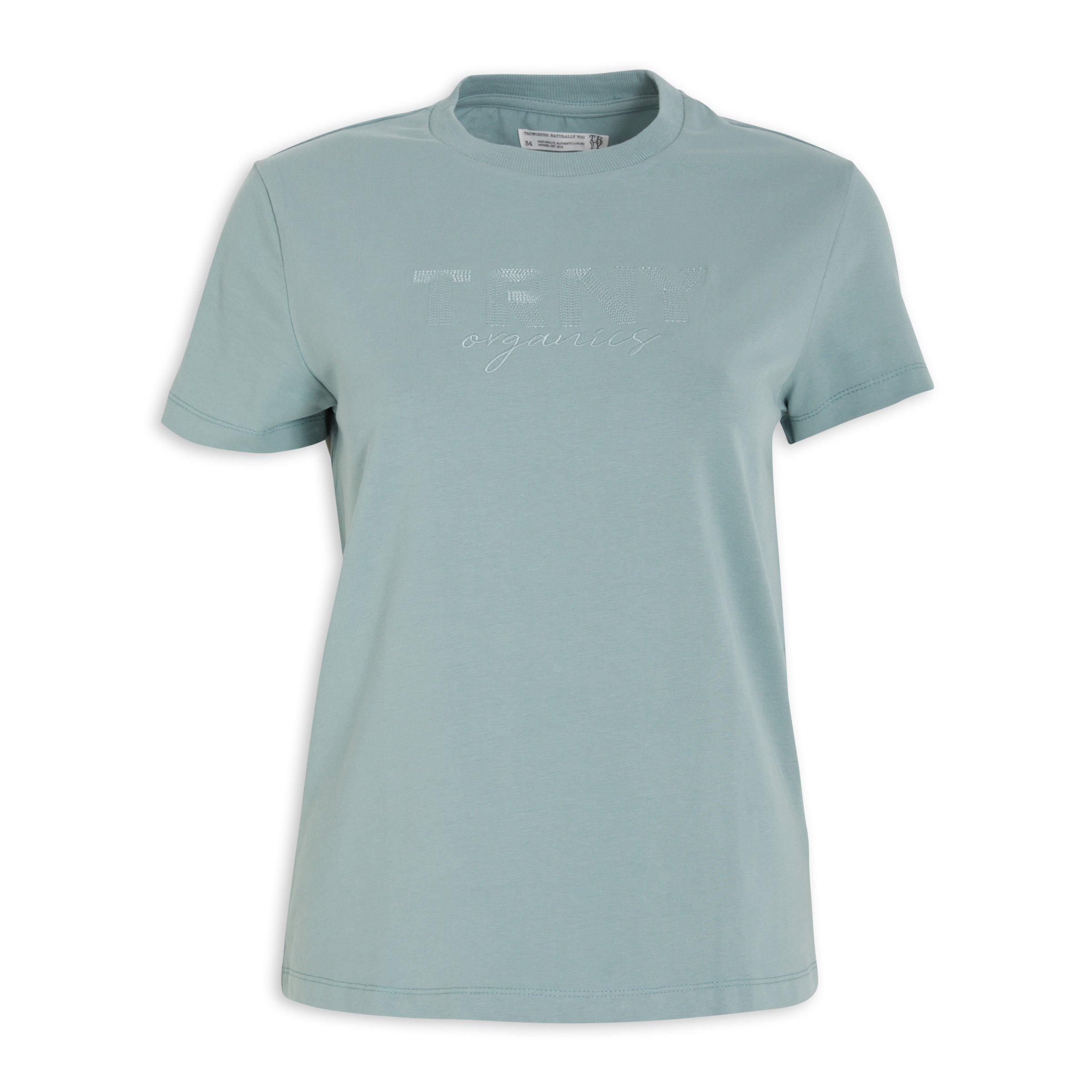 Seafoam Blue Organic T-shirt (3117913) | TRNY