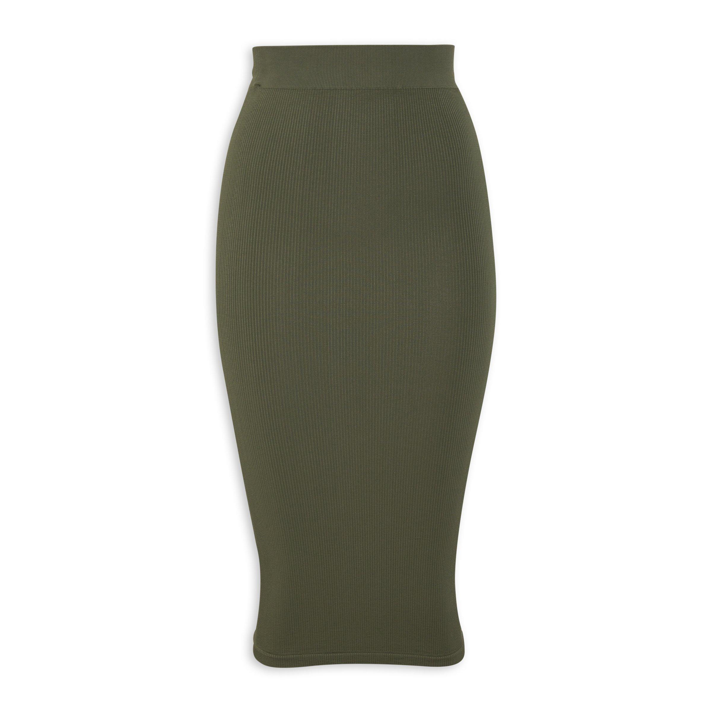 Green Seamless Skirt (3117928) | Identity