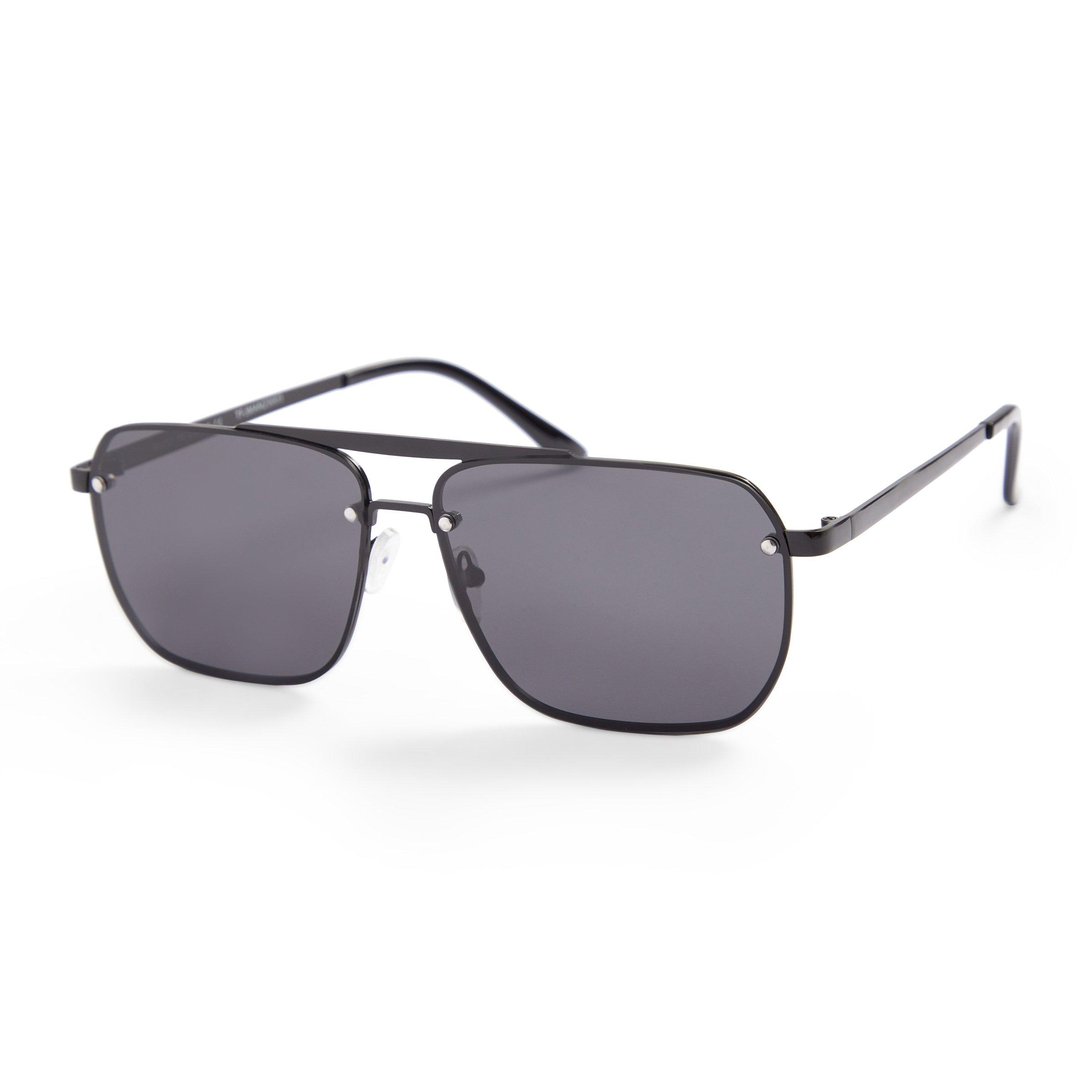 Black Square Aviator Sunglasses (3118028) | Truworths Man