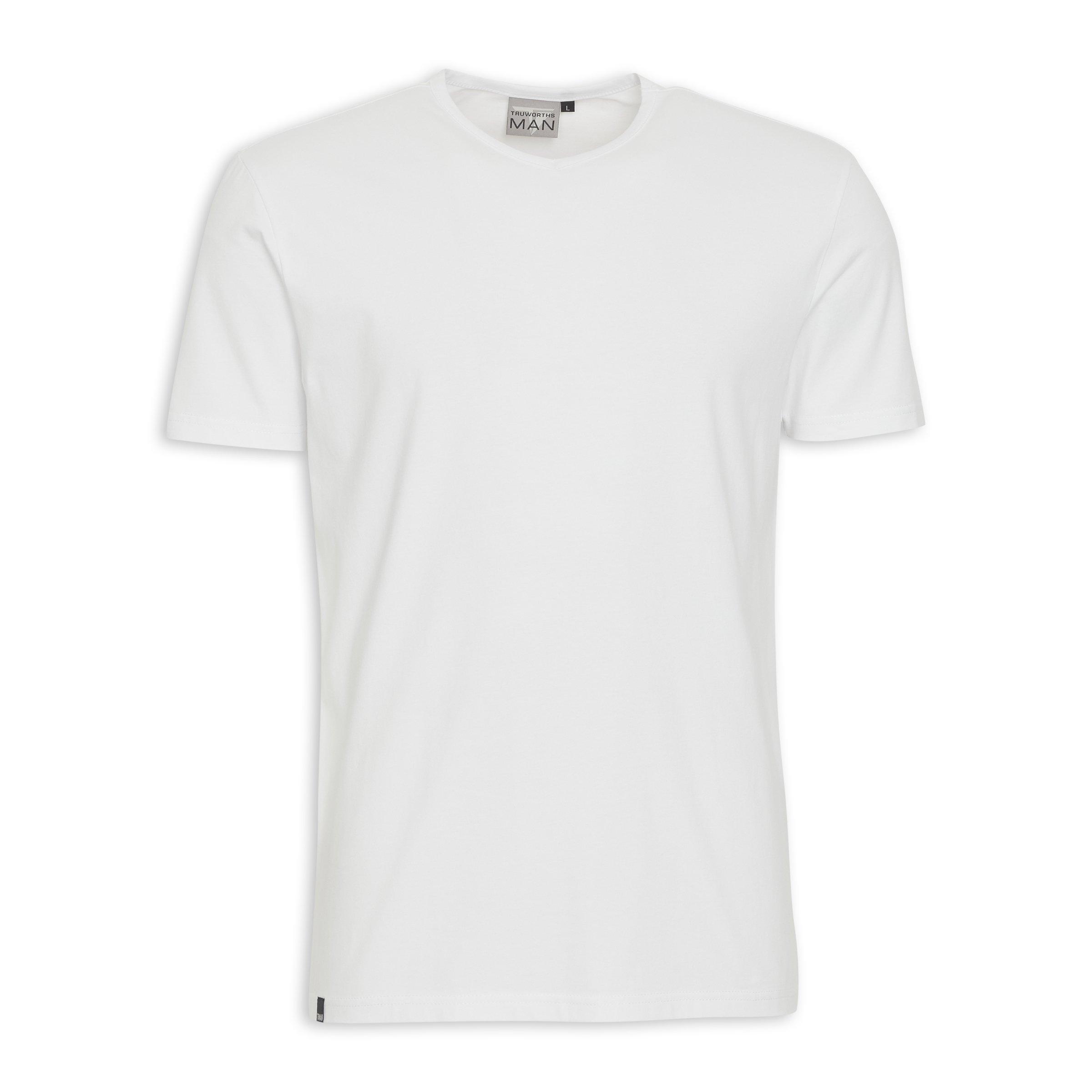 Plain White T-shirt (3118193) | Truworths Man