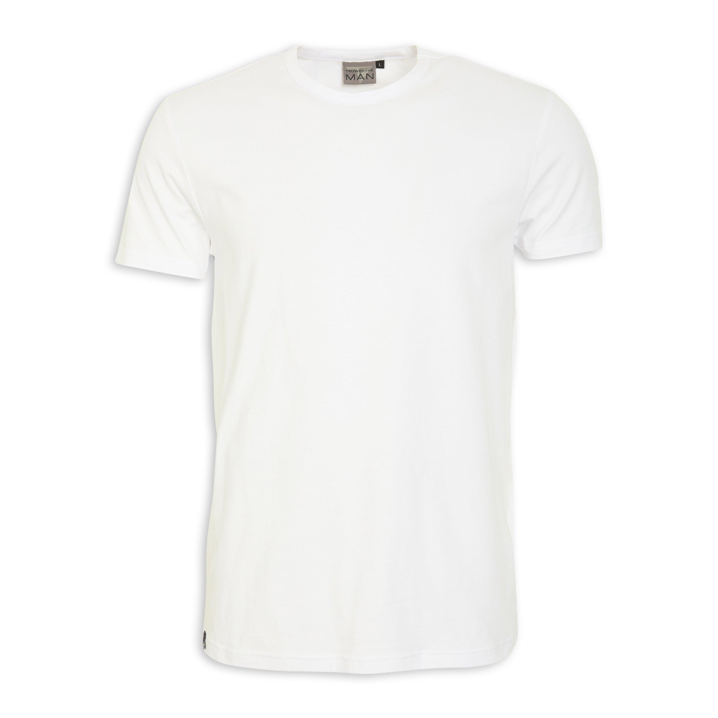 Plain White T-shirt (3118230) | Truworths Man
