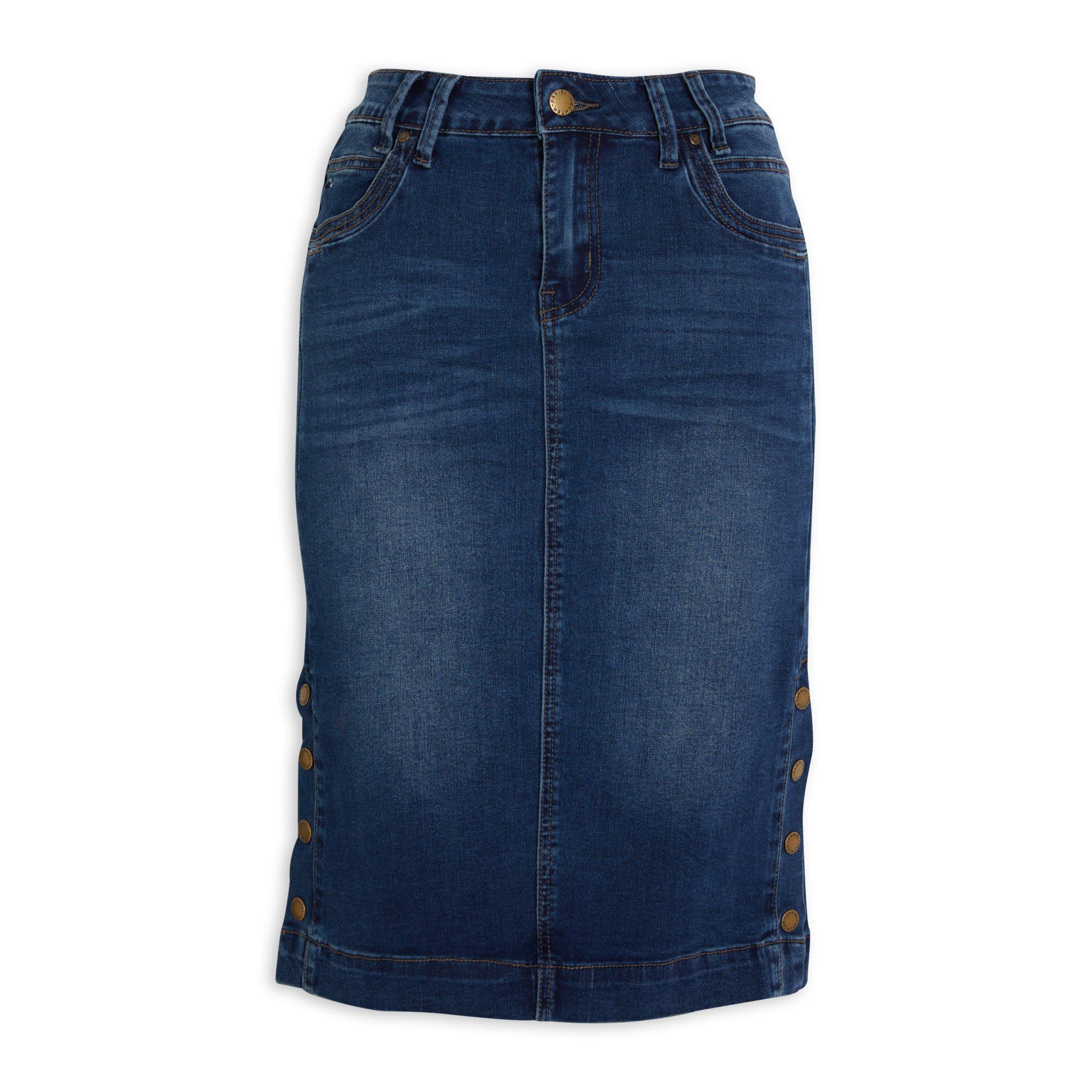 Indigo Denim Skirt (3118403) | Daniel Hechter