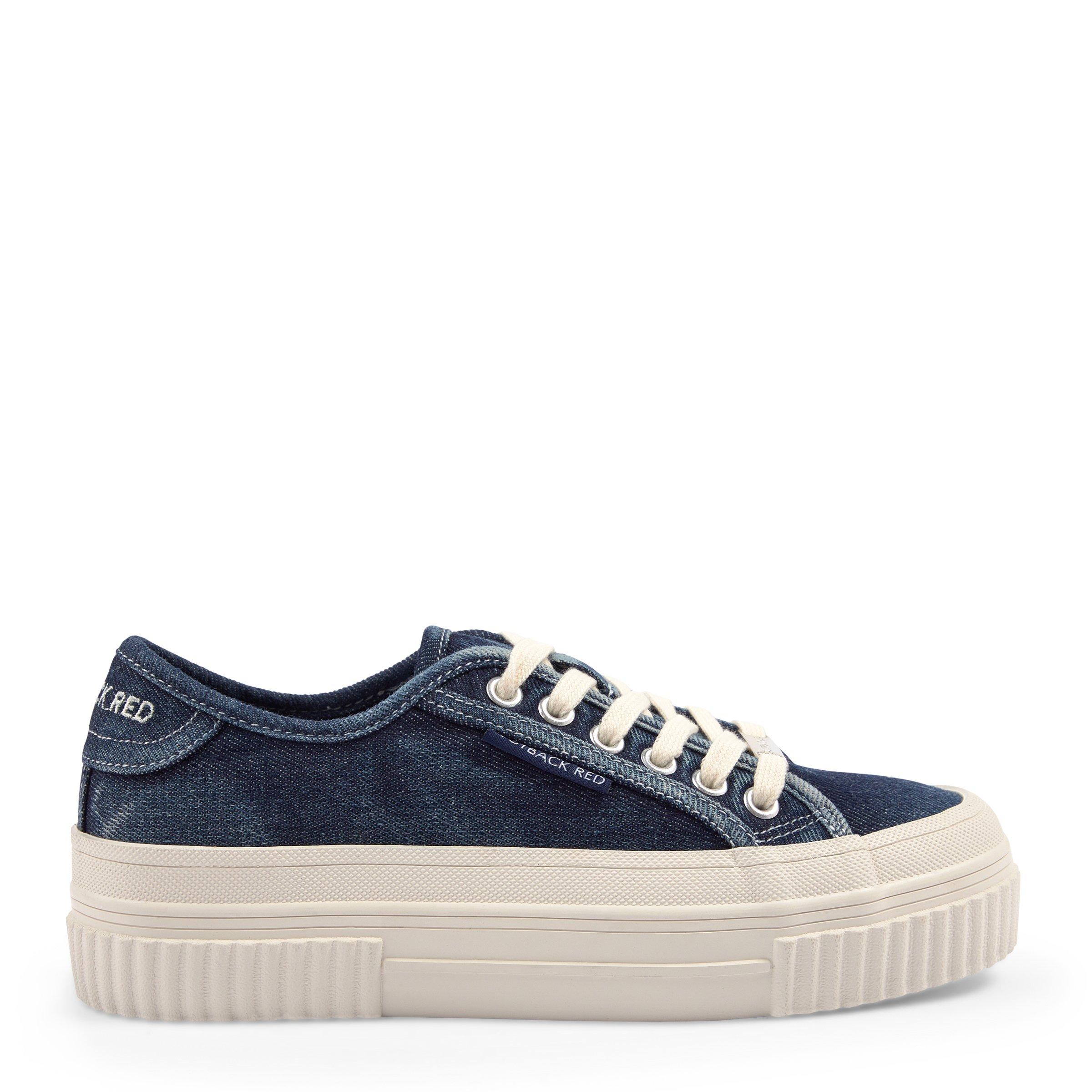 Navy Denim Low Cut Sneakers (3118521) | OUTBACK RED