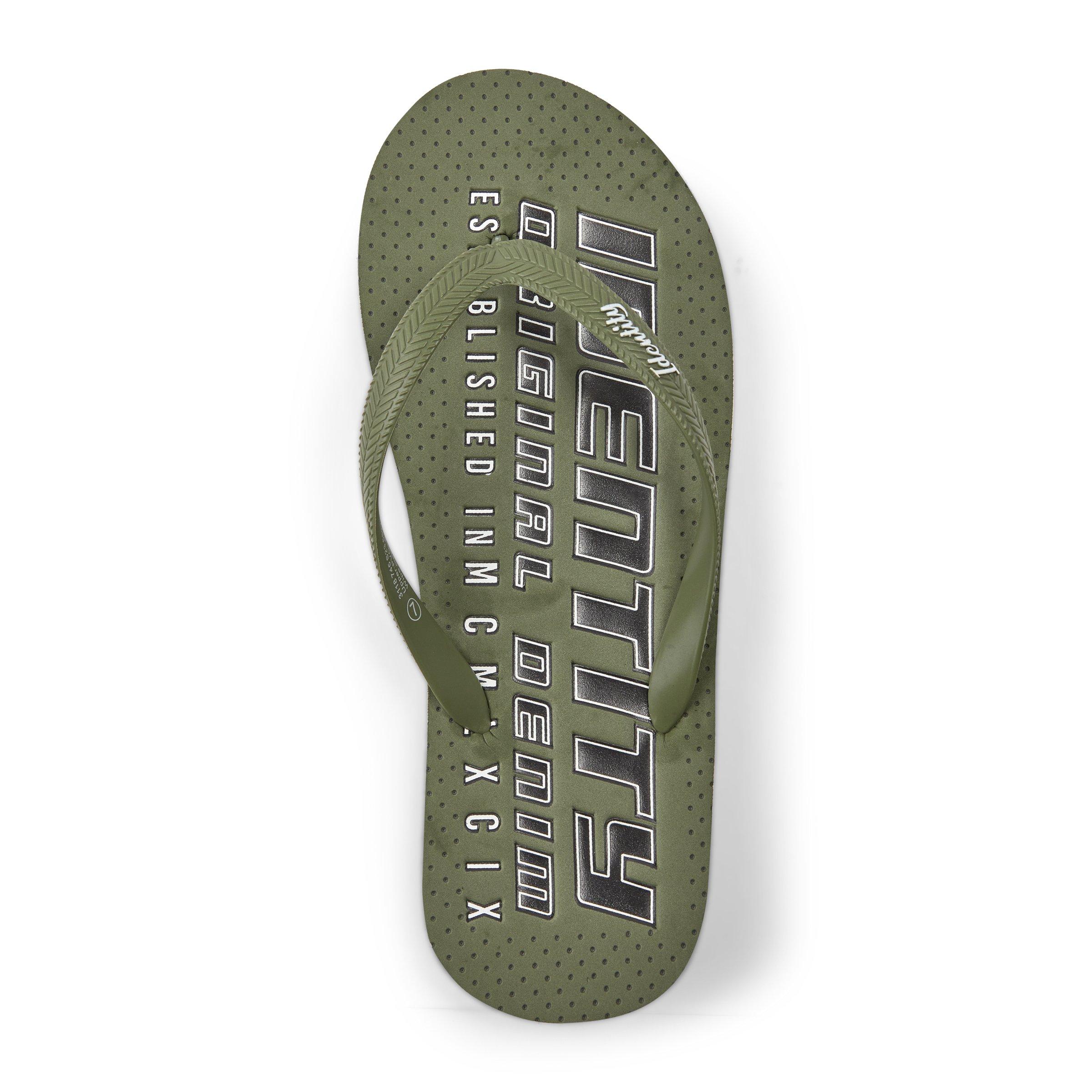 Identity In Store Flops Green Flip Flops (3118745) | Identity