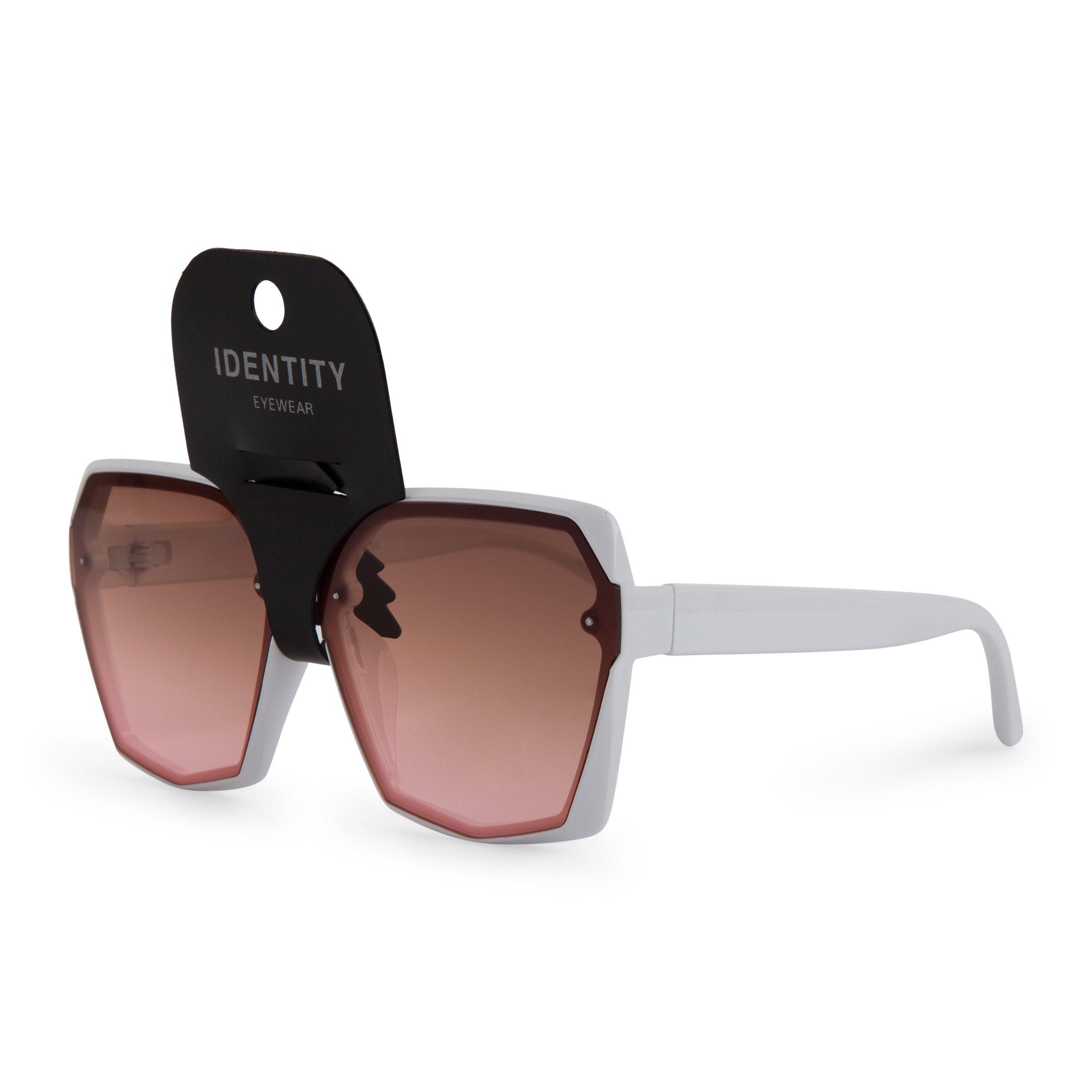White Oversized Sunglasses (3119275) Identity