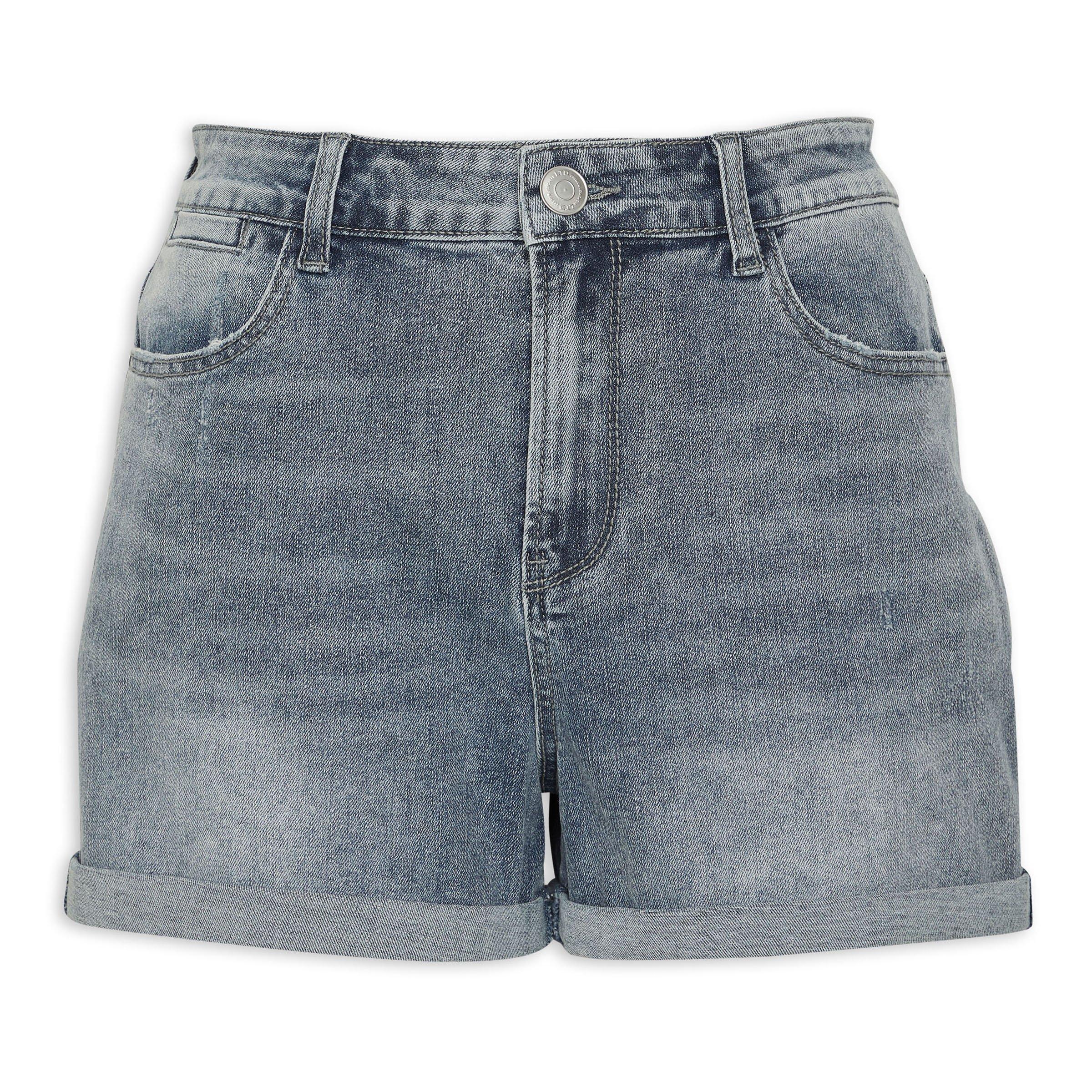 Indigo Denim Shorts (3119348) | LTD Woman