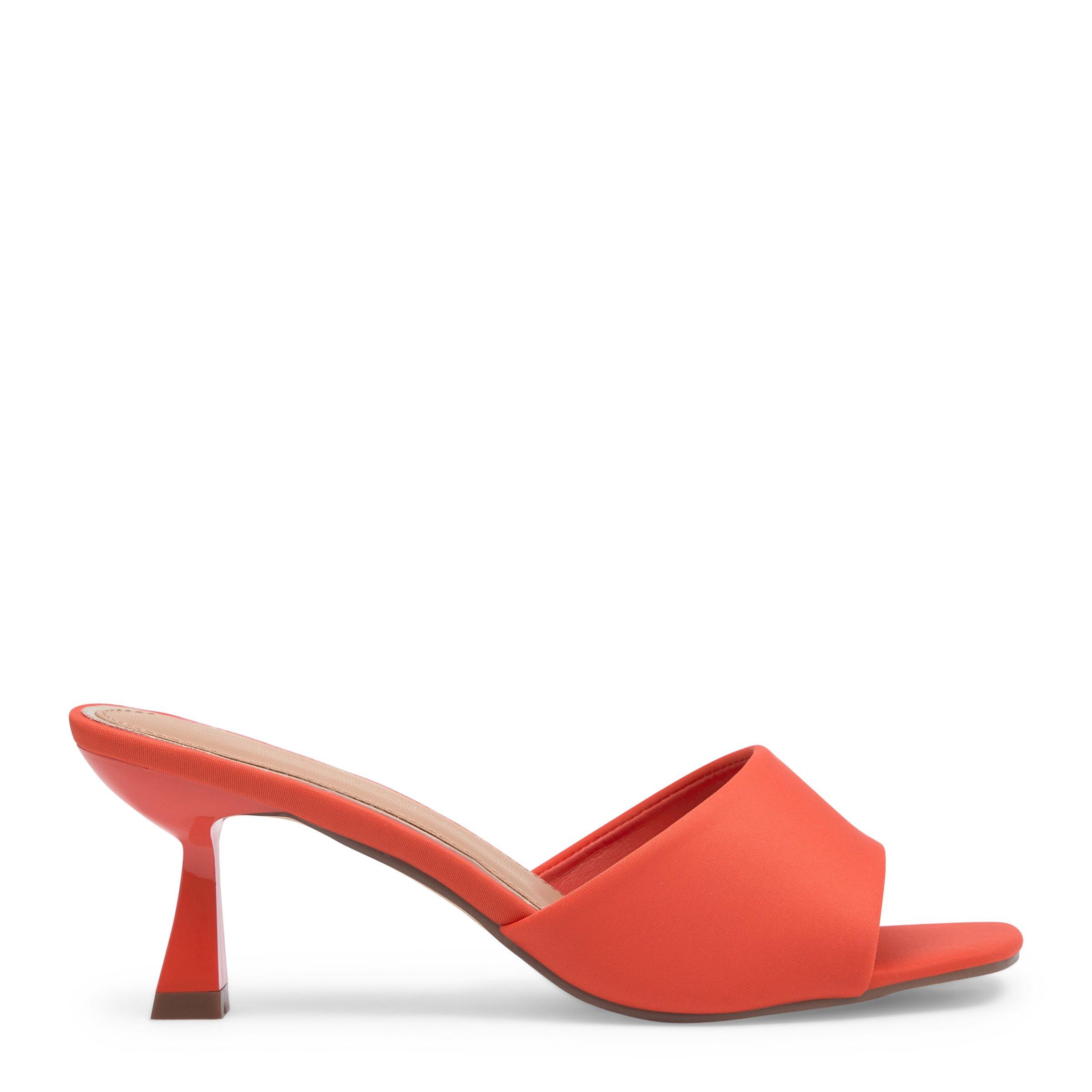Orange Heeled Mule Sandals (3119468) | Truworths