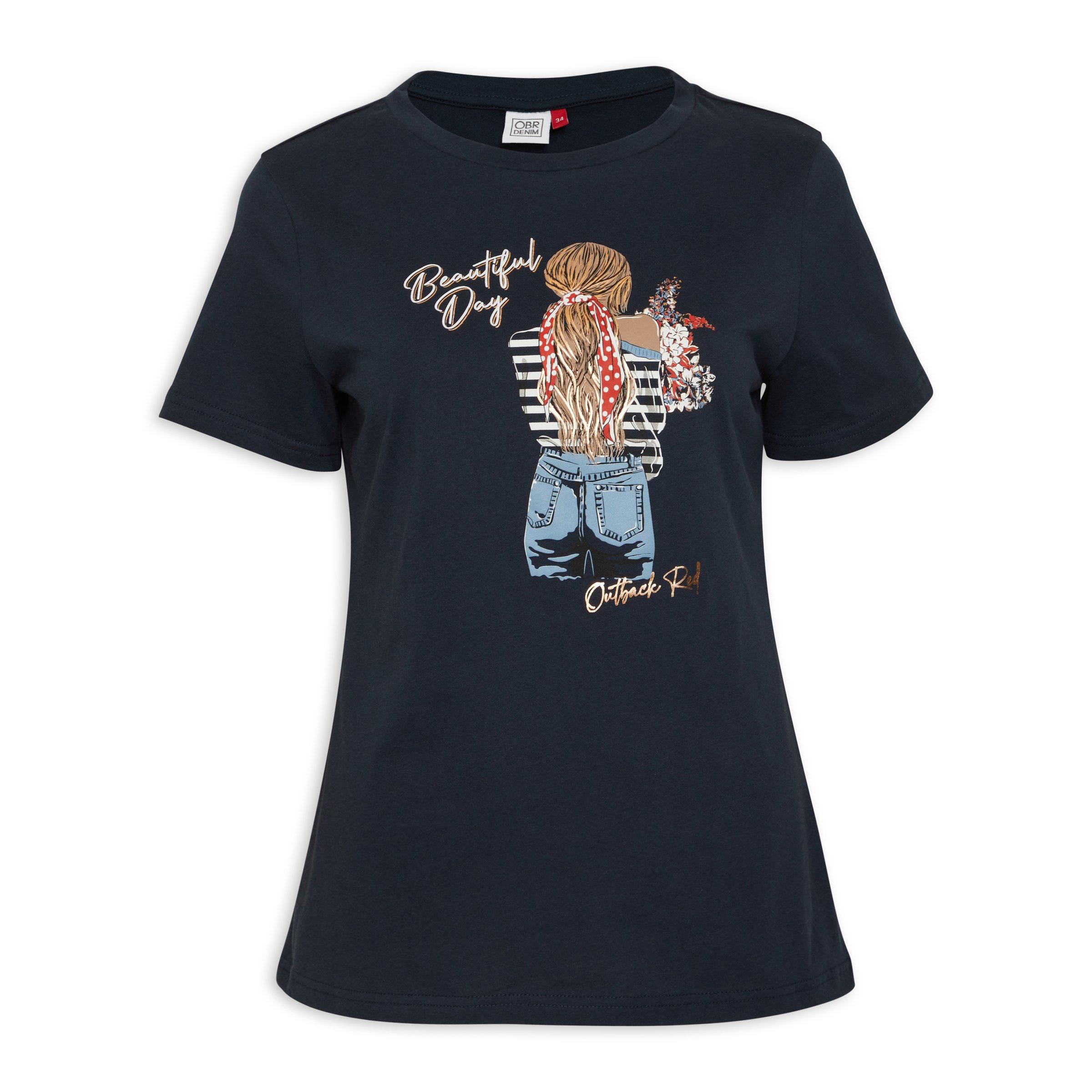 Navy Girl T-shirt (3119807) | OUTBACK RED