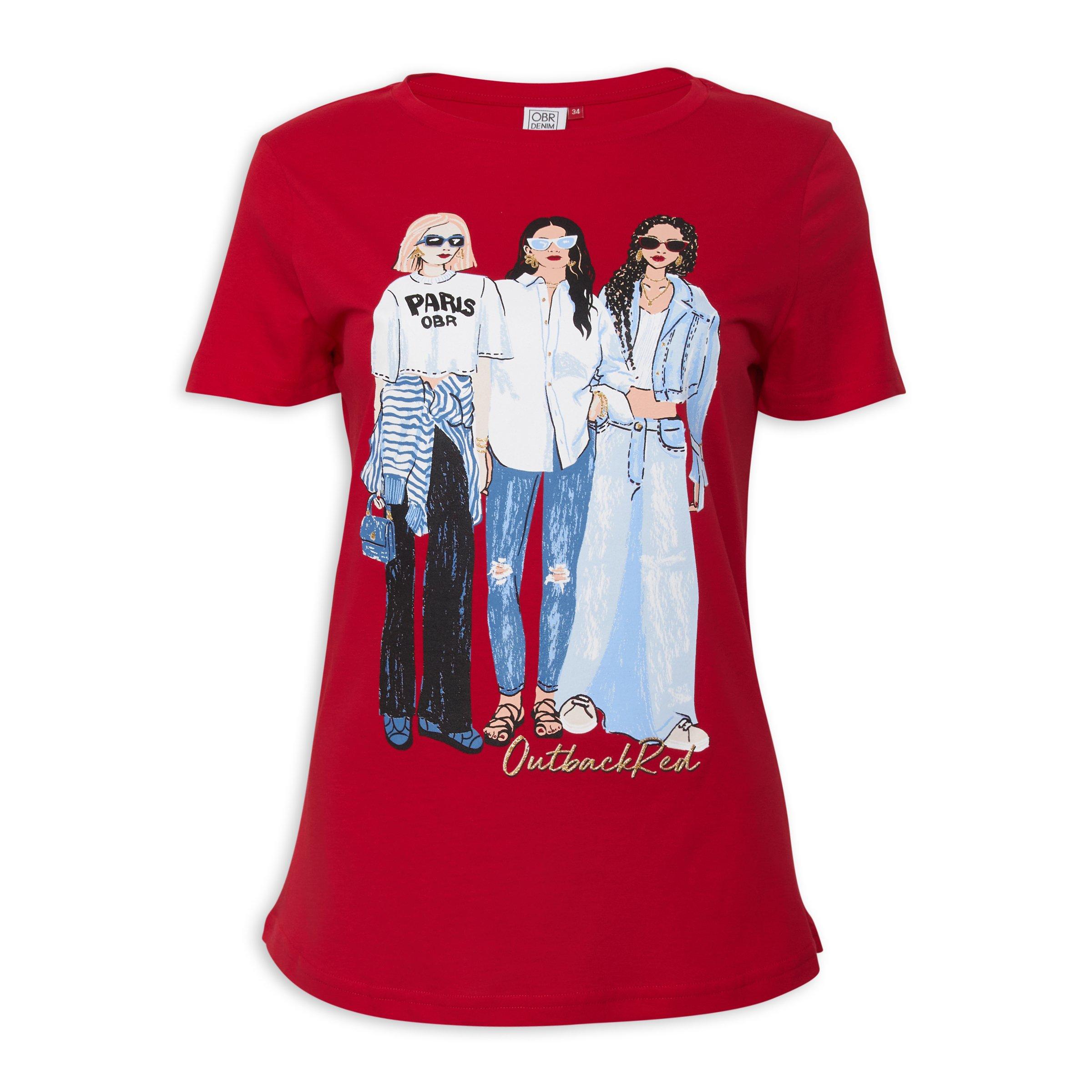 Red Graphic Tshirt (3119815) OUTBACK RED