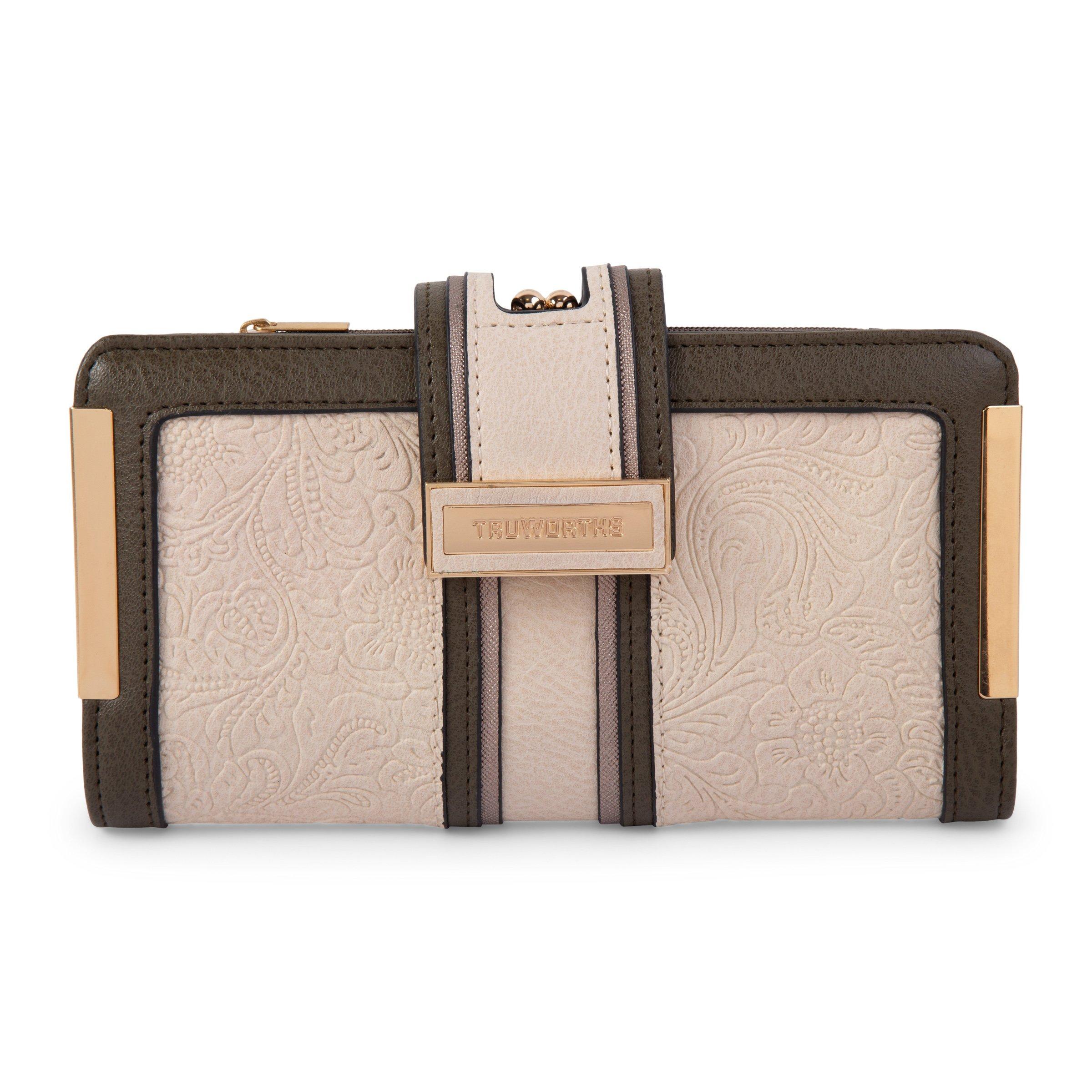 Colourblocked Flap Frame Purse (3119820) | Truworths