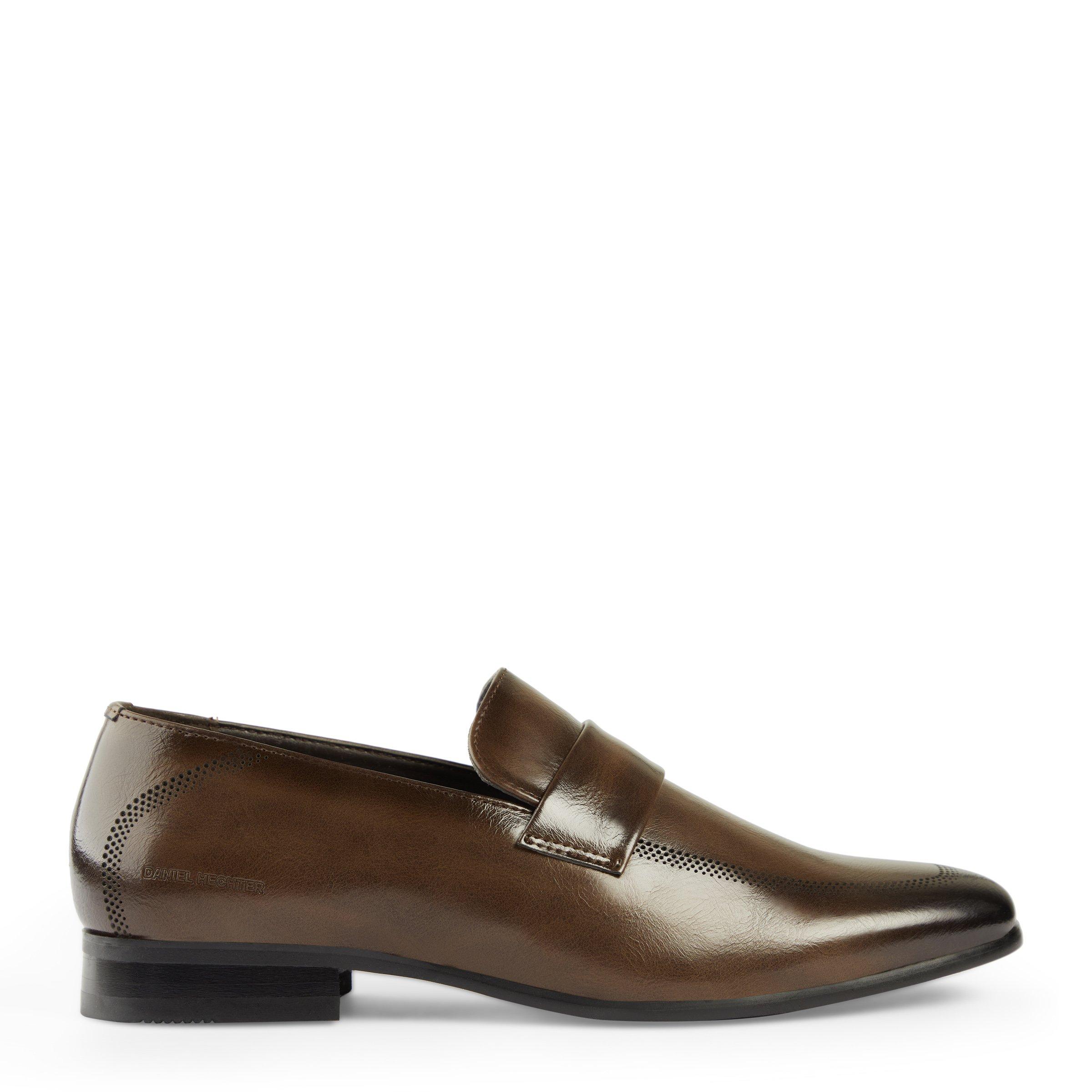 Brown Slip On Formal Shoes (3119850) | Daniel Hechter