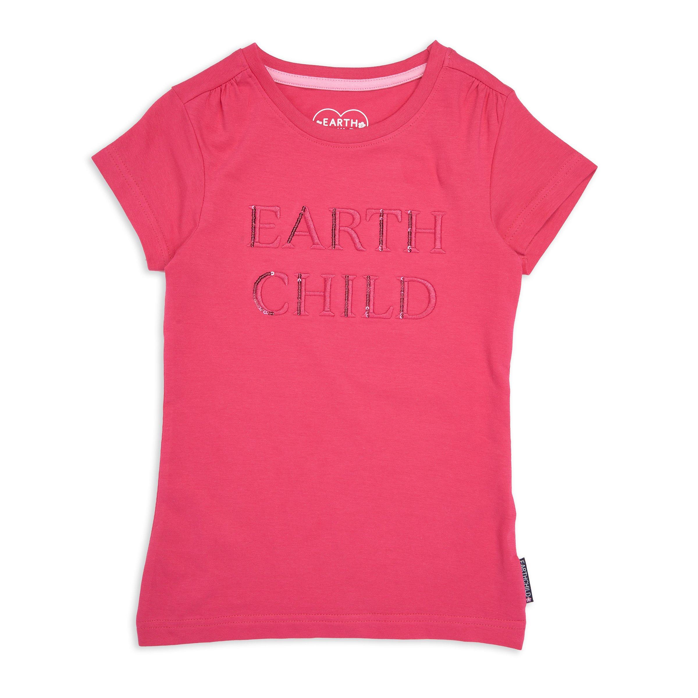 Kid Girl Pink T-shirt (3120014) | Earthchild