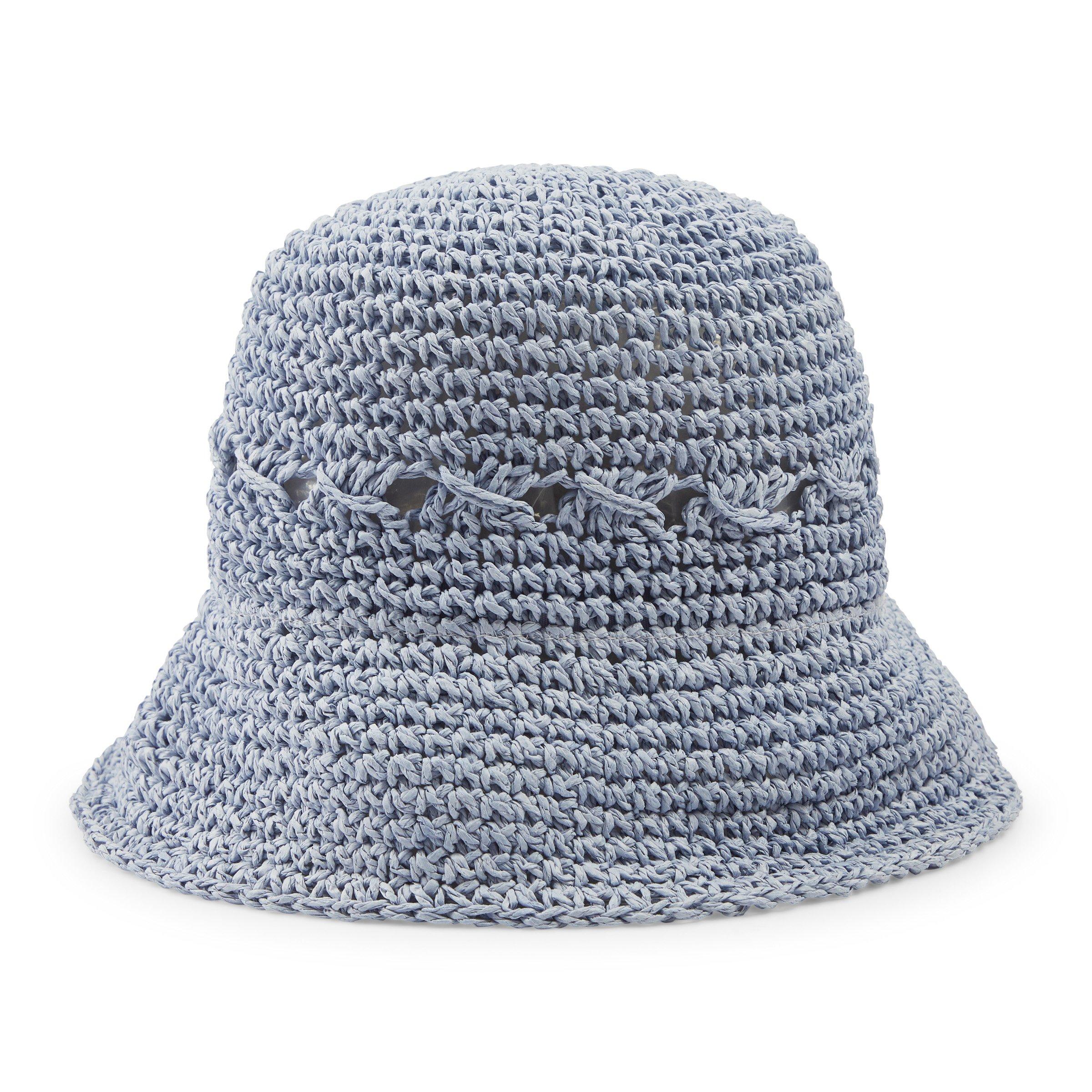 Blue Crochet Bucket Hat (3120085) | Truworths