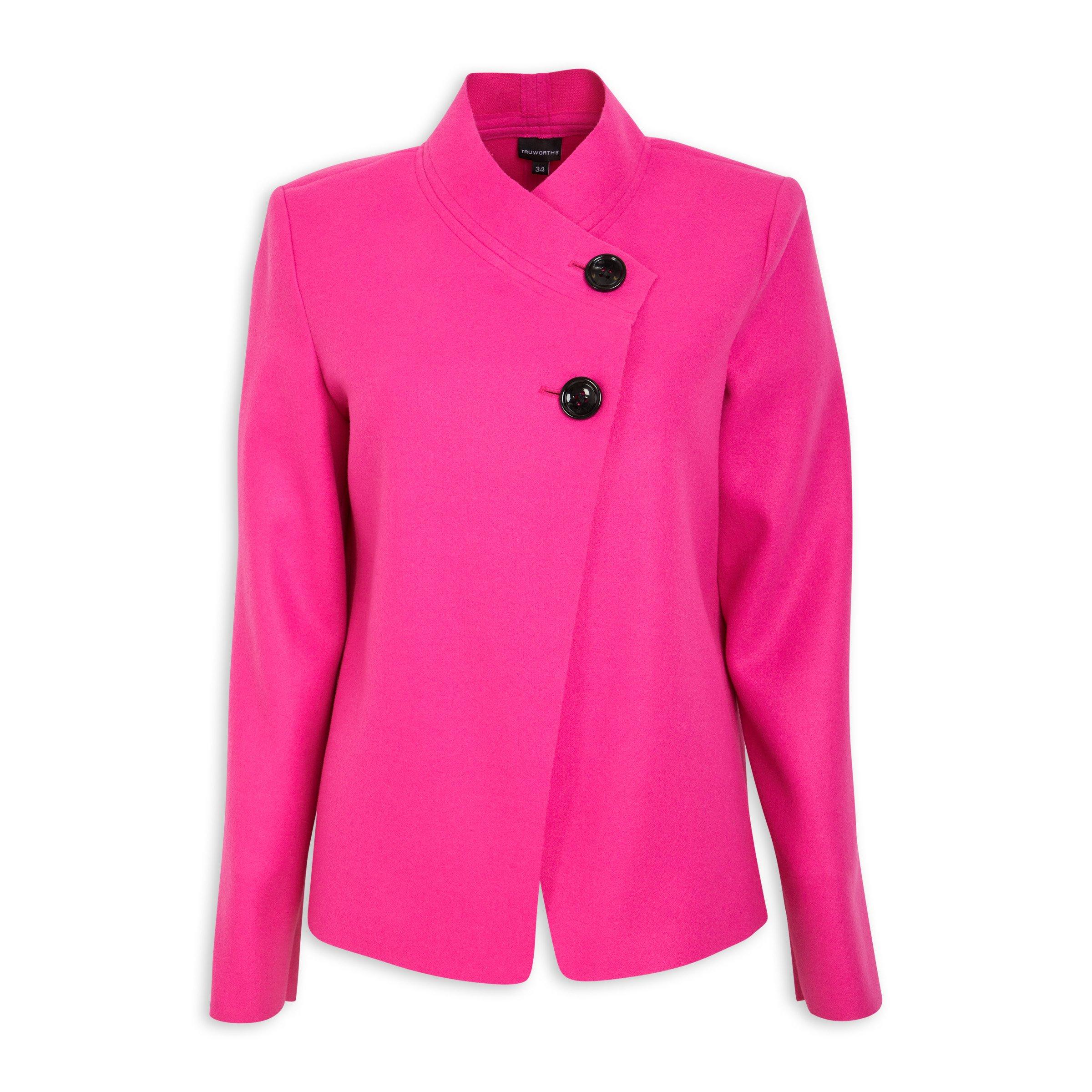 Pink Retro Fit Wrap Jacket (3120323) | Truworths