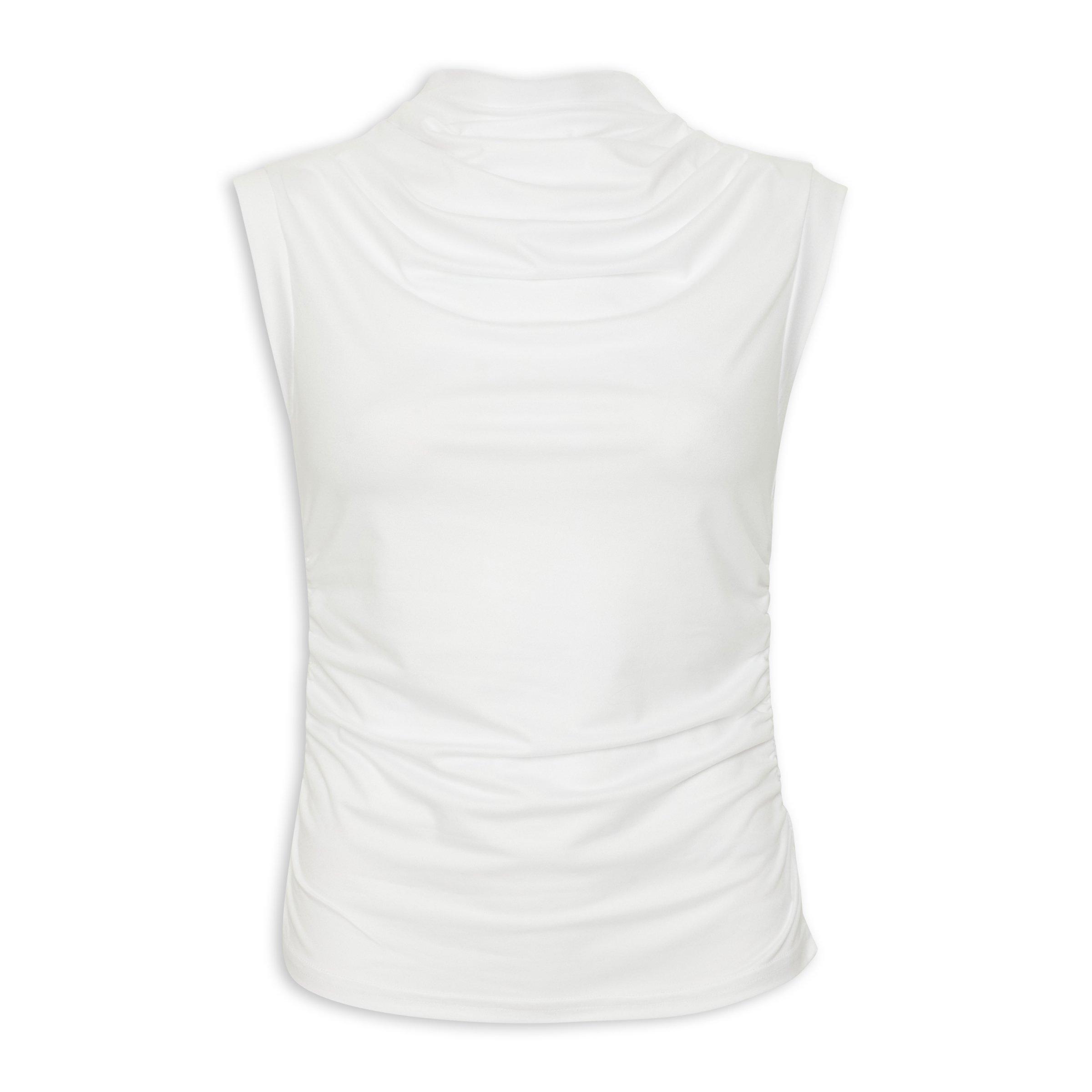 White Rouched Tee (3120361) | Identity