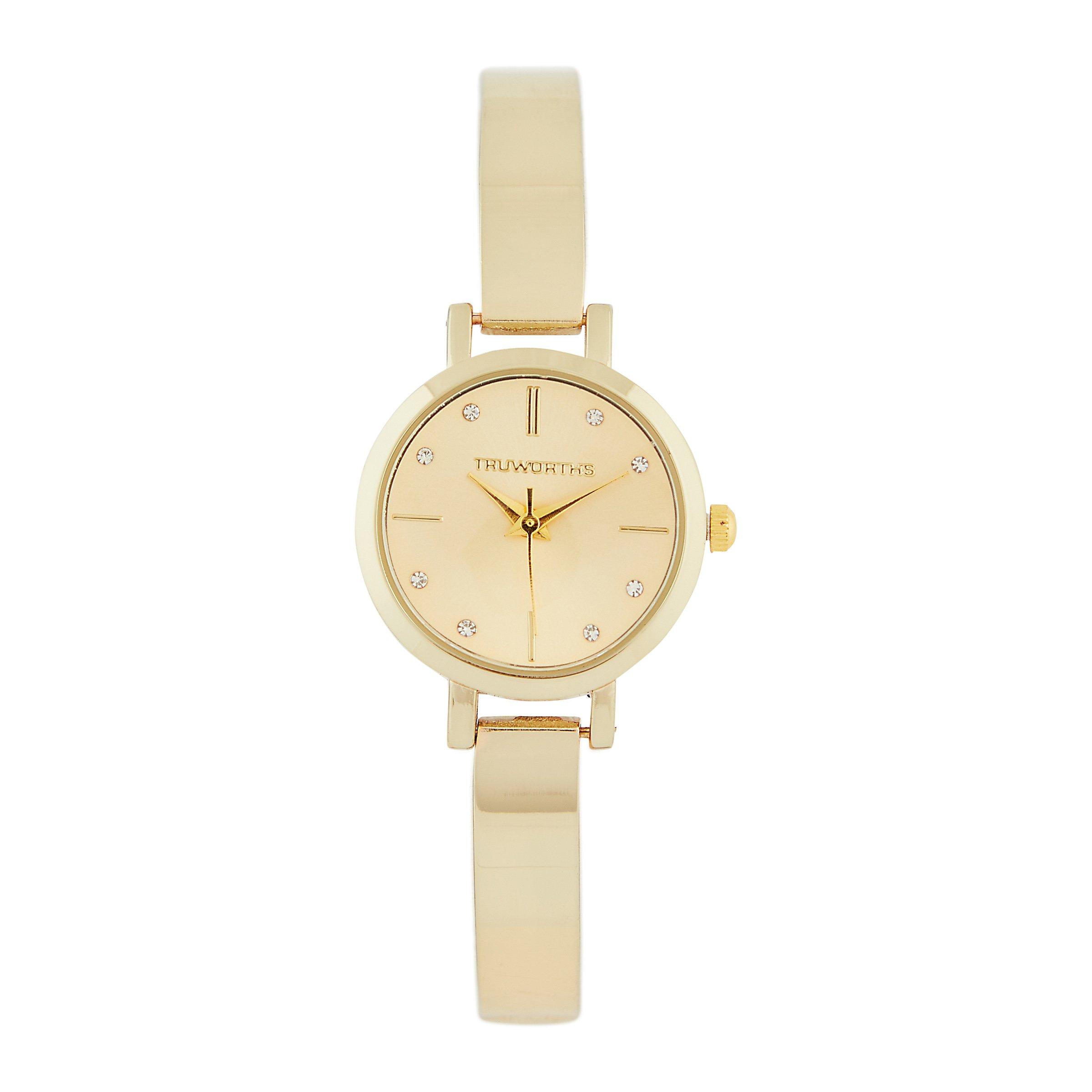 Gold Bangle Watch (3120366) Truworths