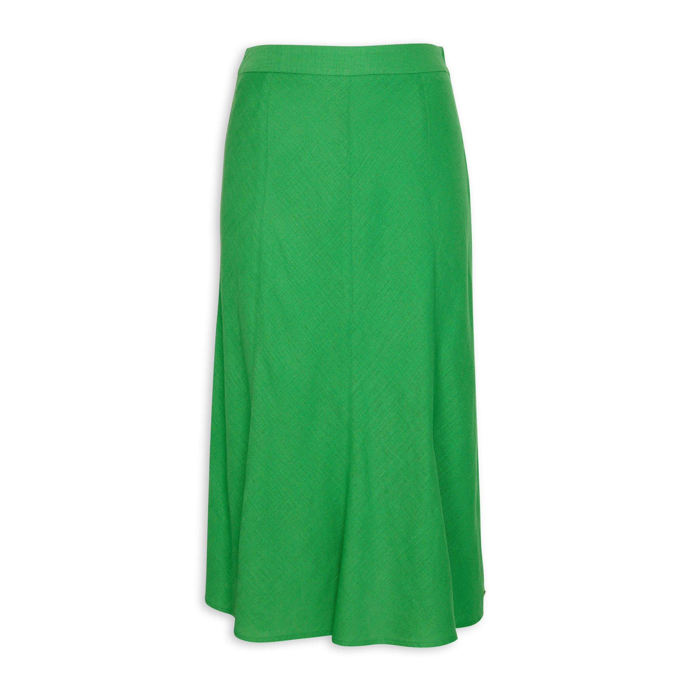 Green A-Line Skirt (3120407) | Daniel Hechter