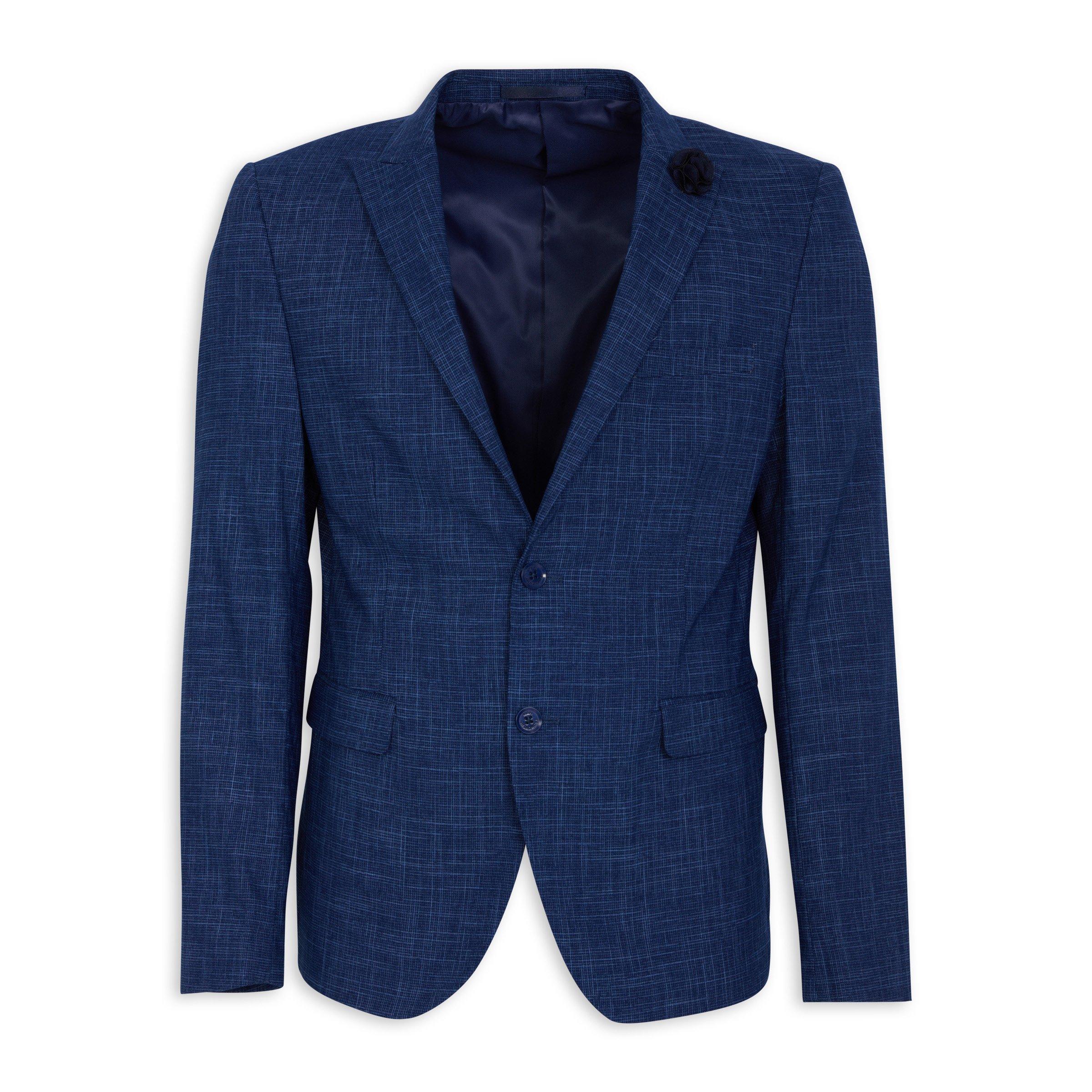 Blue Co-ord Blazer (3120425) | Truworths Man