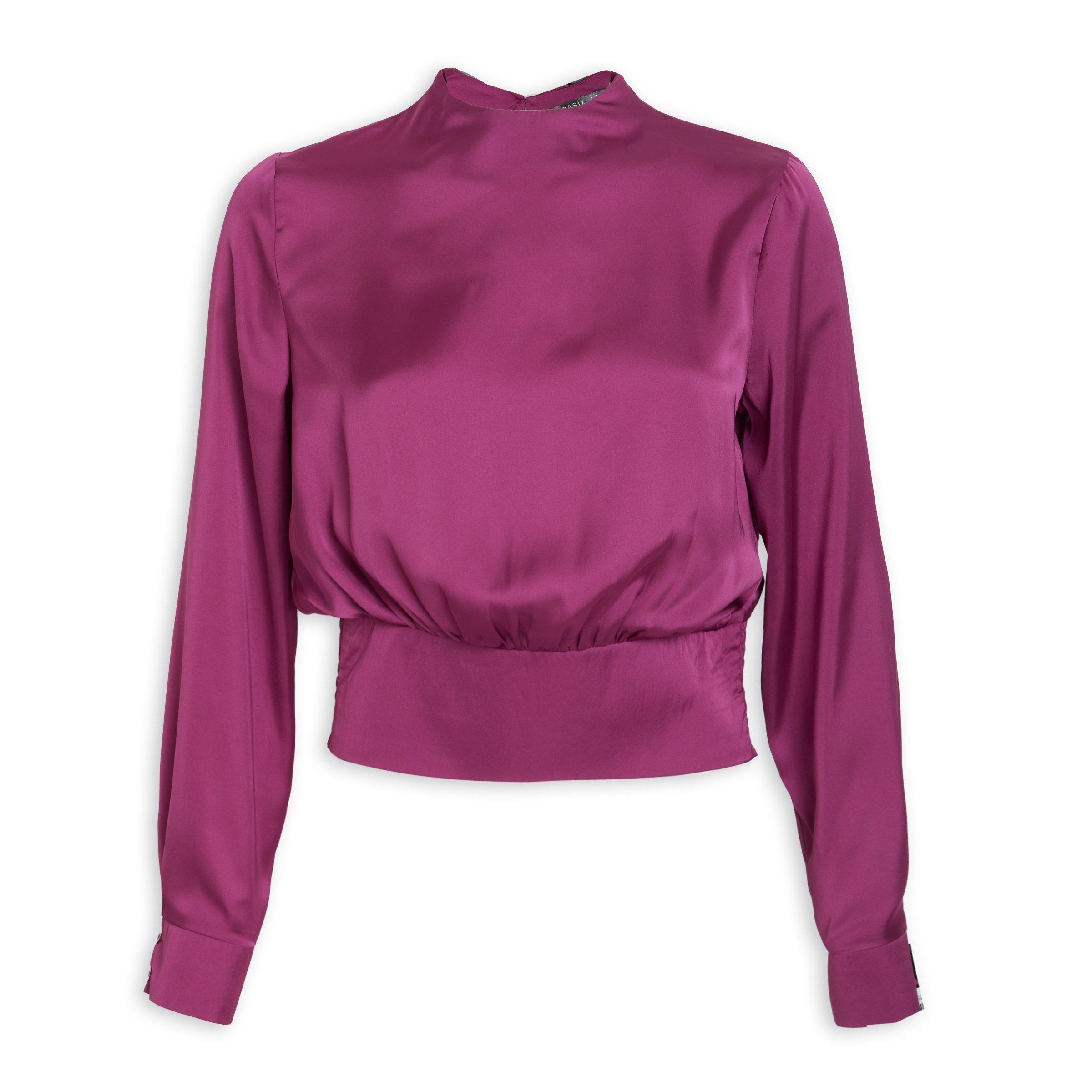 Magenta Blouse (3120578) | Basix