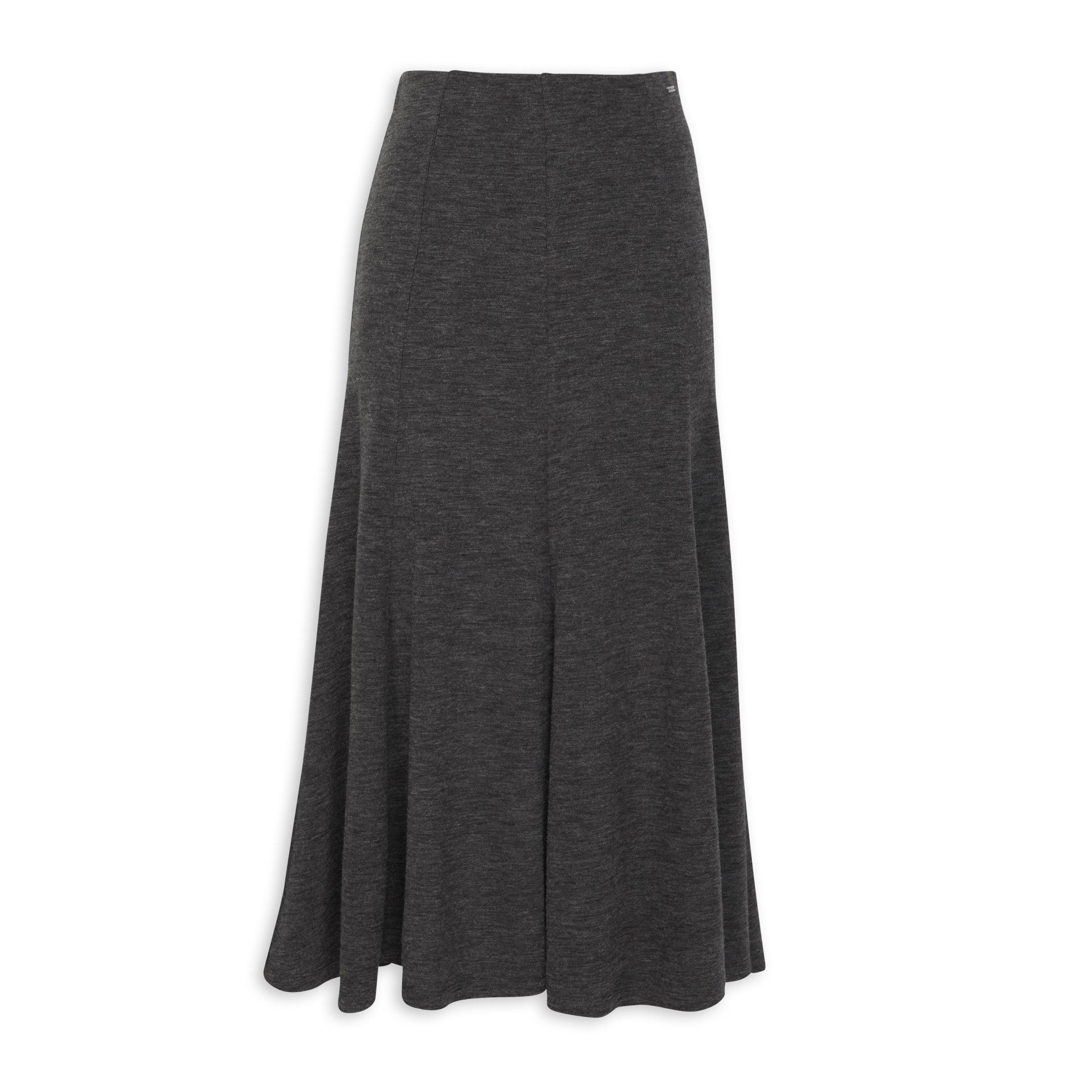 Charcoal Panelled Skirt (3120621) | Finnigans