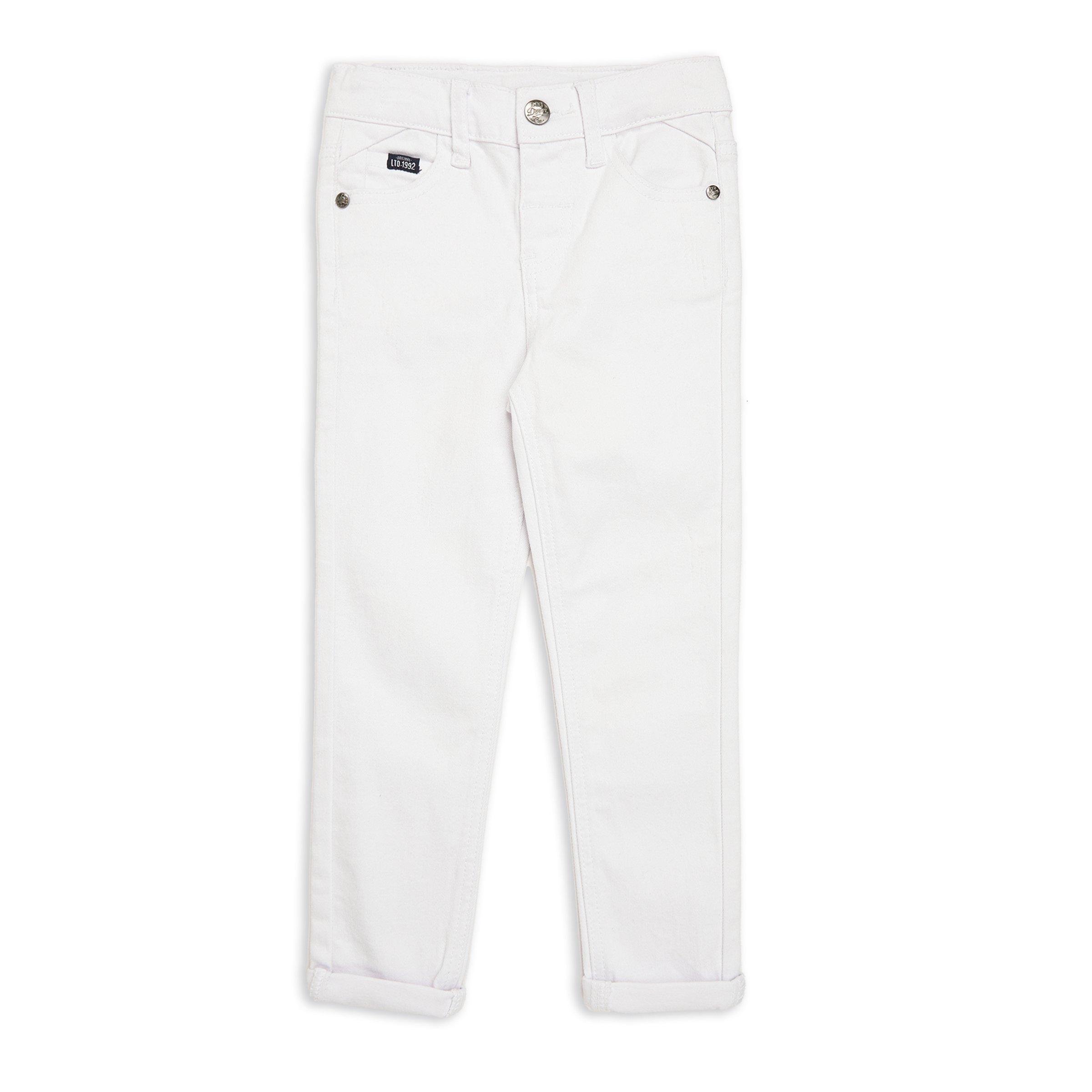 Kid Boy White Slim Leg Jeans (3120786) | LTD Kids