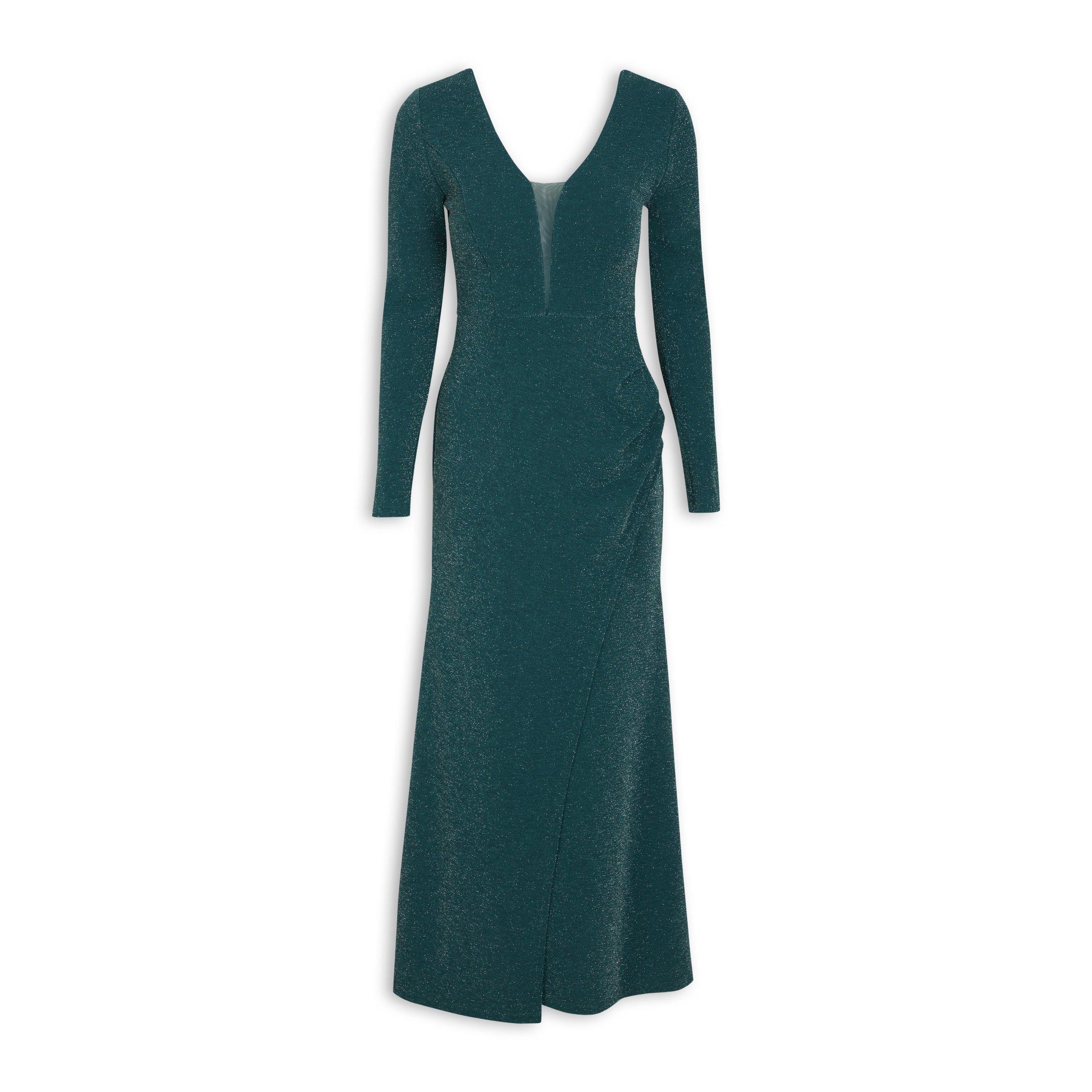 Emerald Green A-line Evening Dress (3120968) | Truworths
