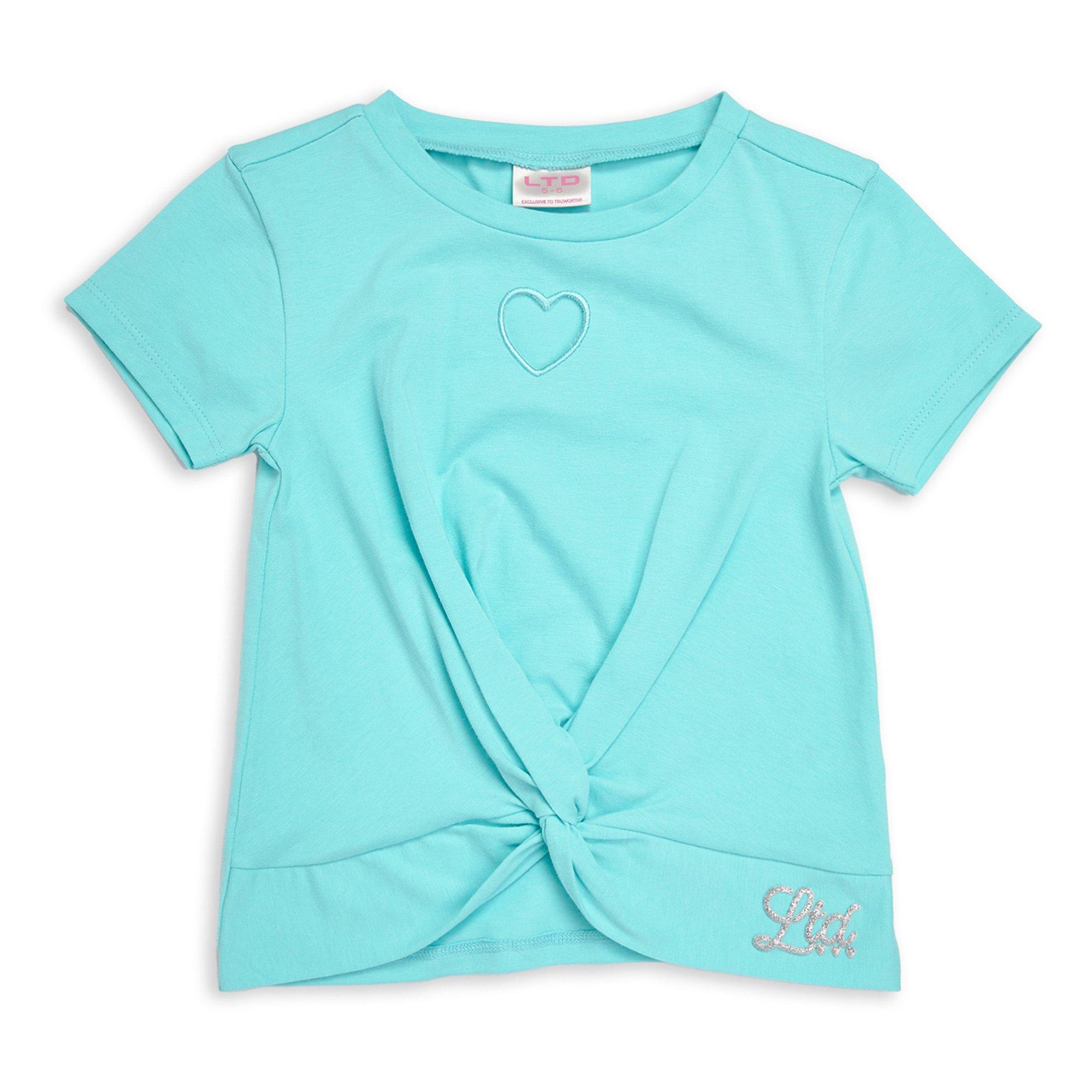 Kid Girl Aqua T-shirt (3121054) | LTD Kids