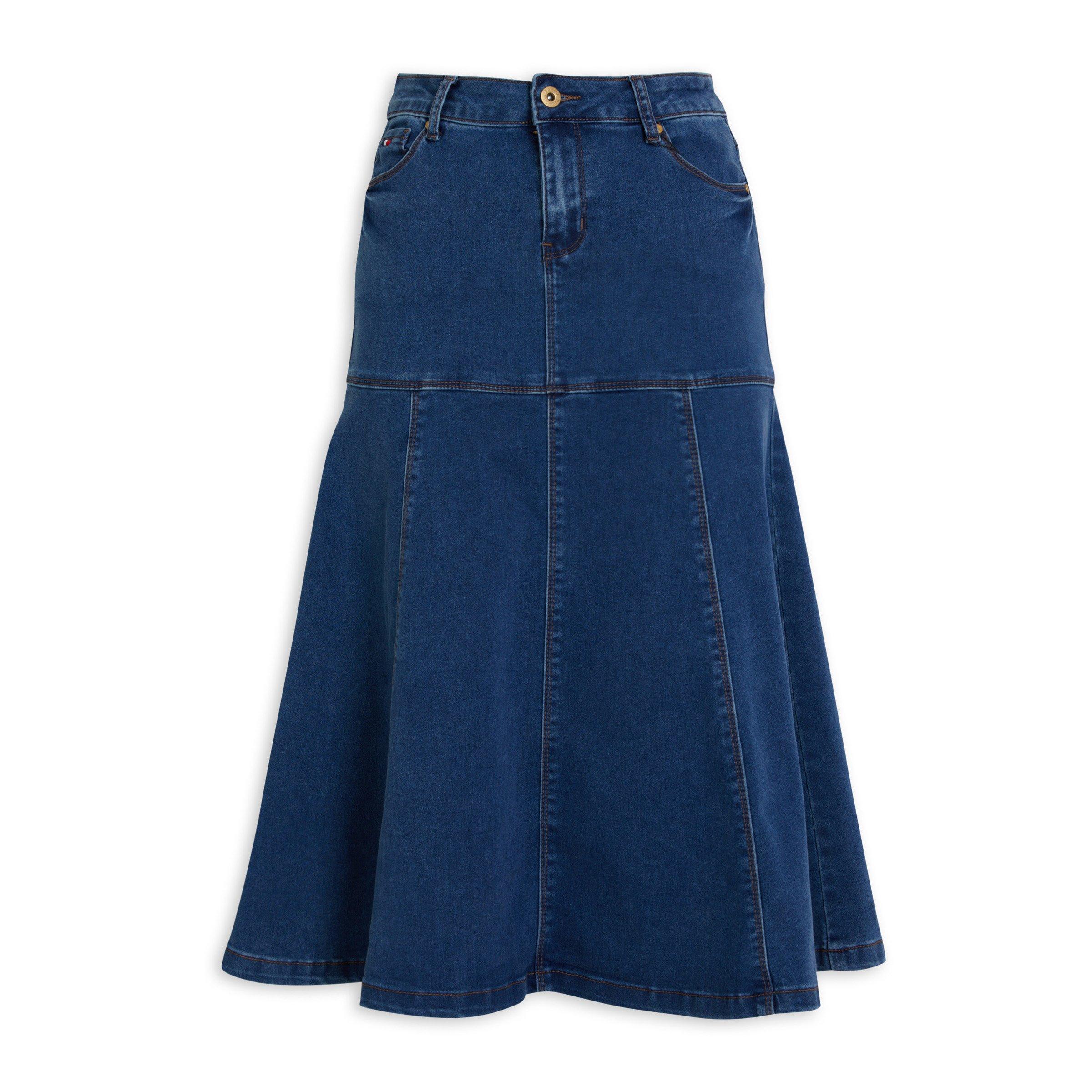 Indigo Denim Skirt (3121253) | Daniel Hechter