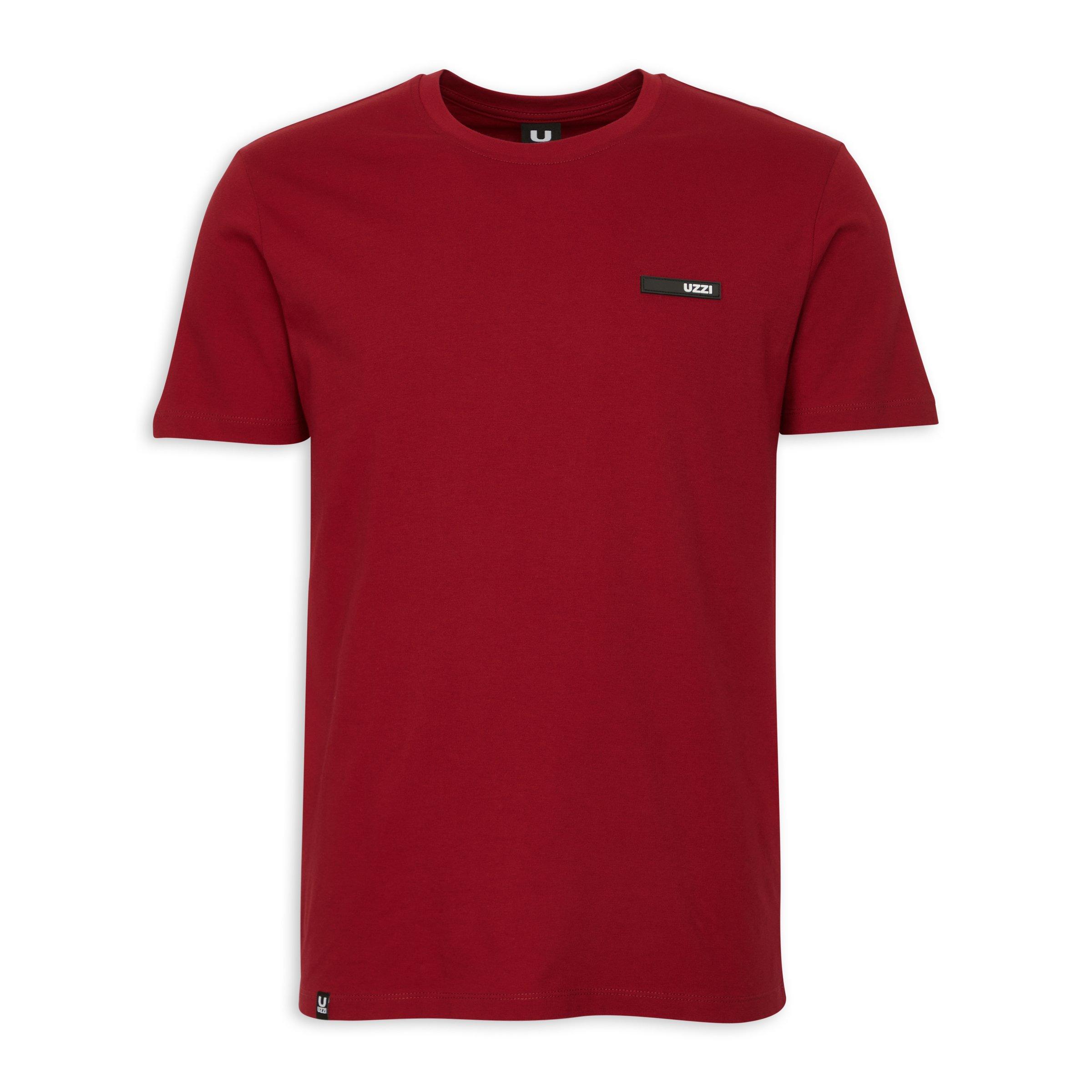 Burgundy T-shirt (3121269) | UZZI