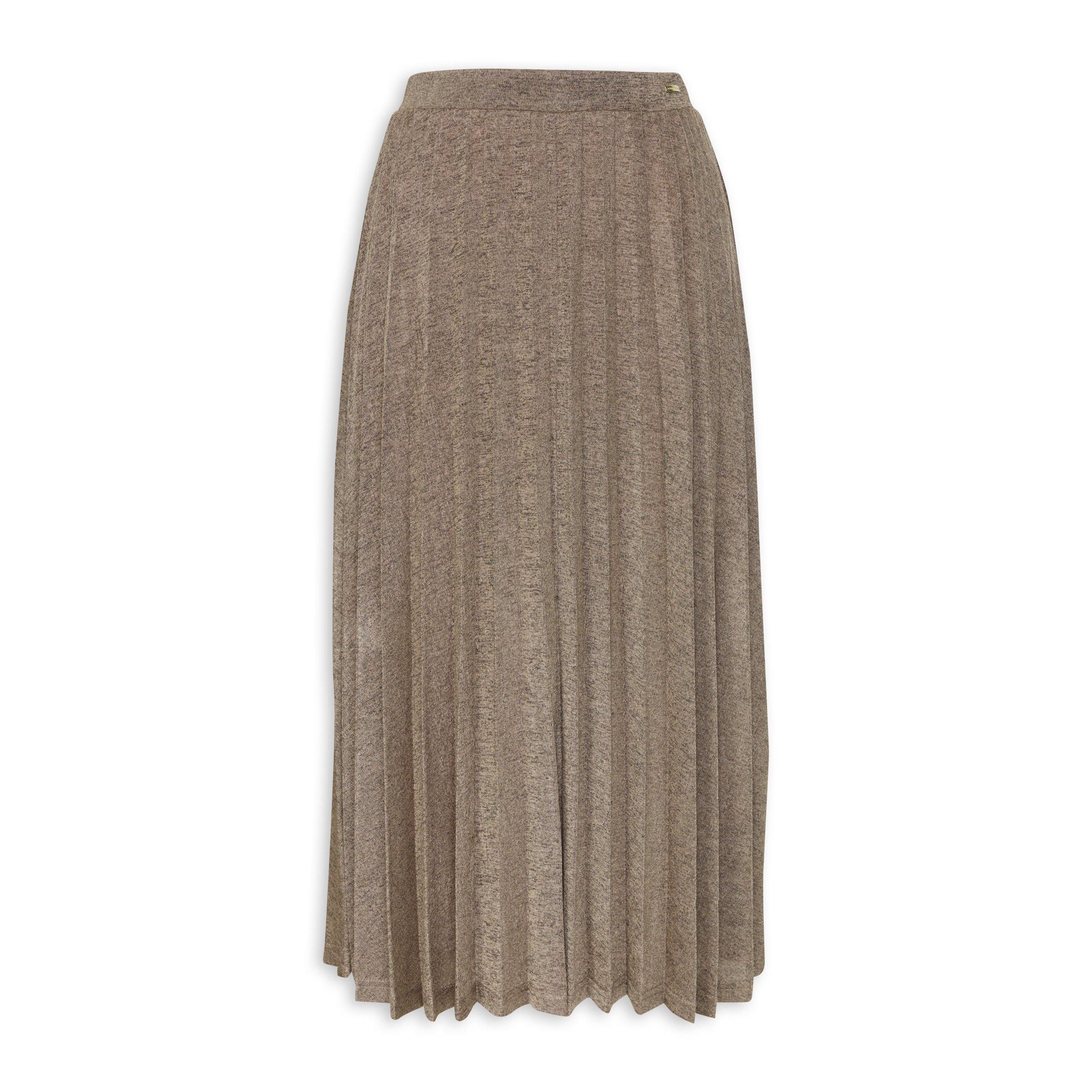 Gold Pleated Skirt (3121353) | Finnigans