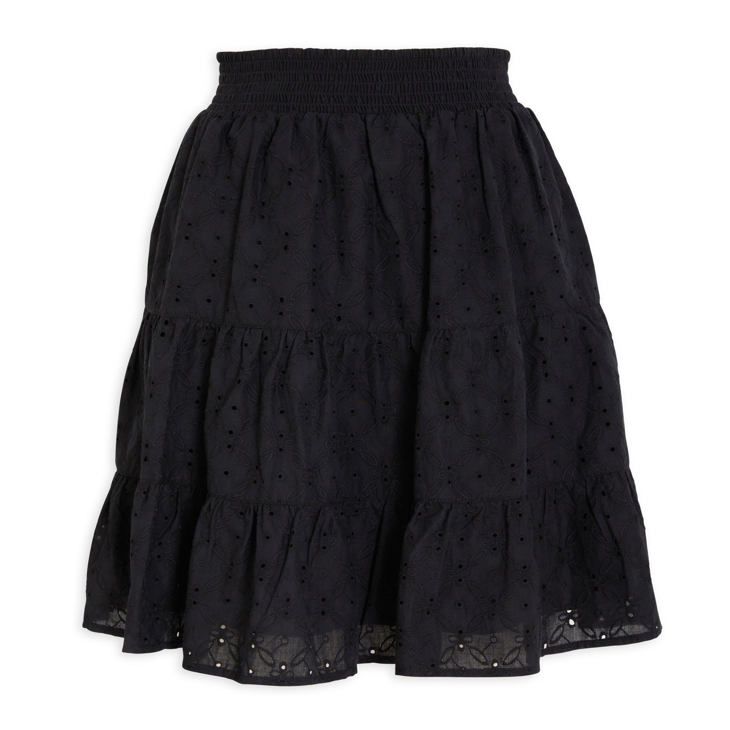 Black Tiered Skirt (3121632) | TRS