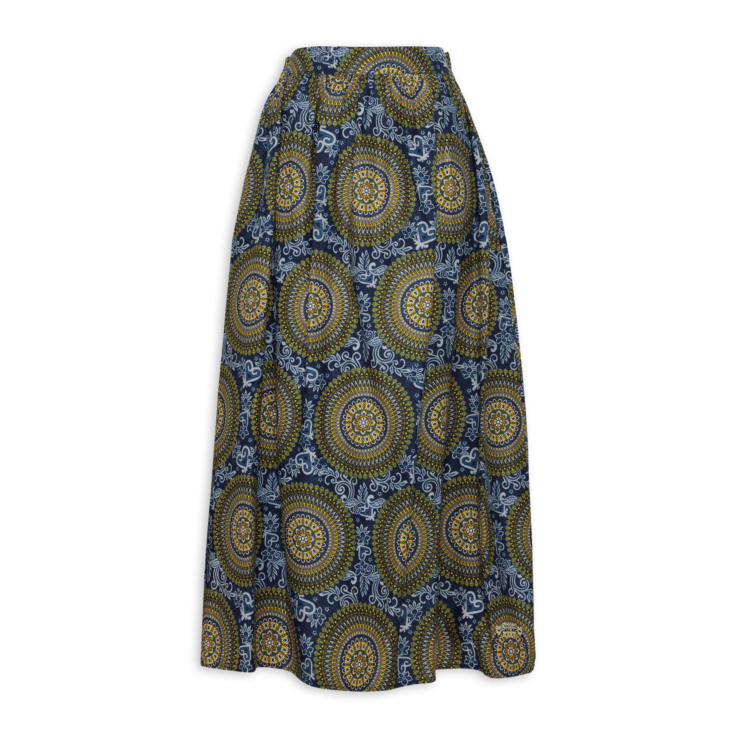 Printed Wide Skirt (3121638) | Ginger Mary