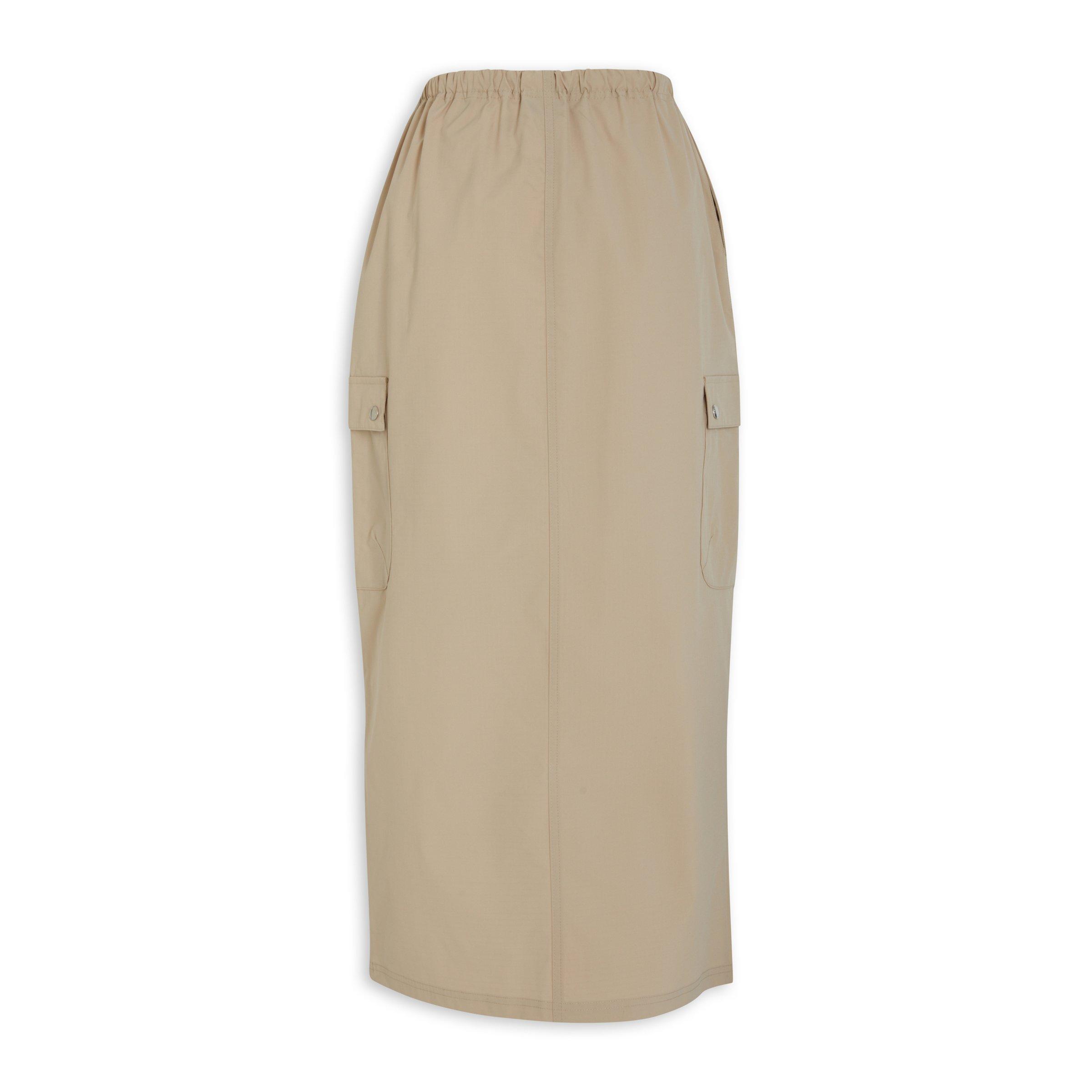 Beige Cargo Skirt (3121771) | Identity