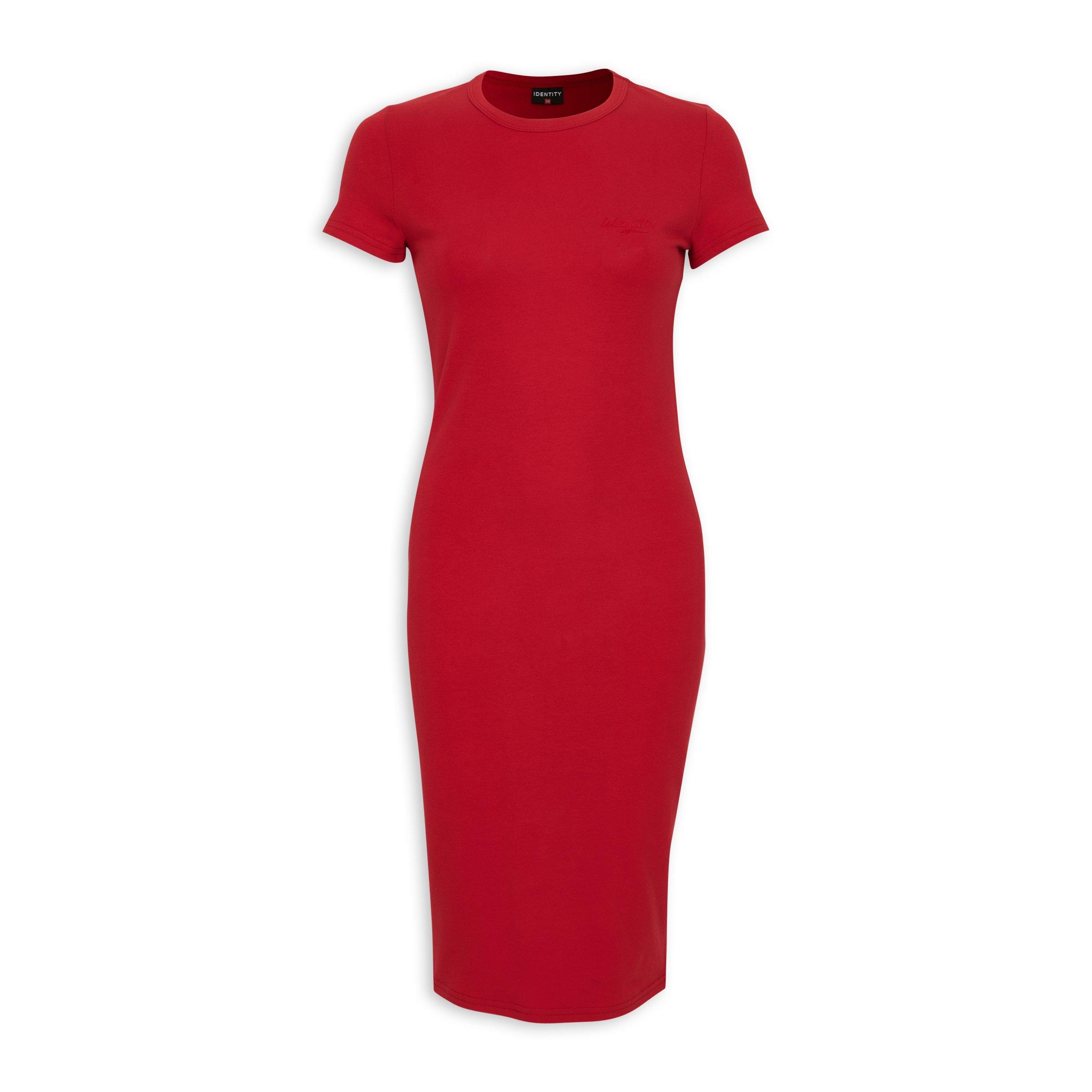 Red Bodycon Dress (3121856) | Identity