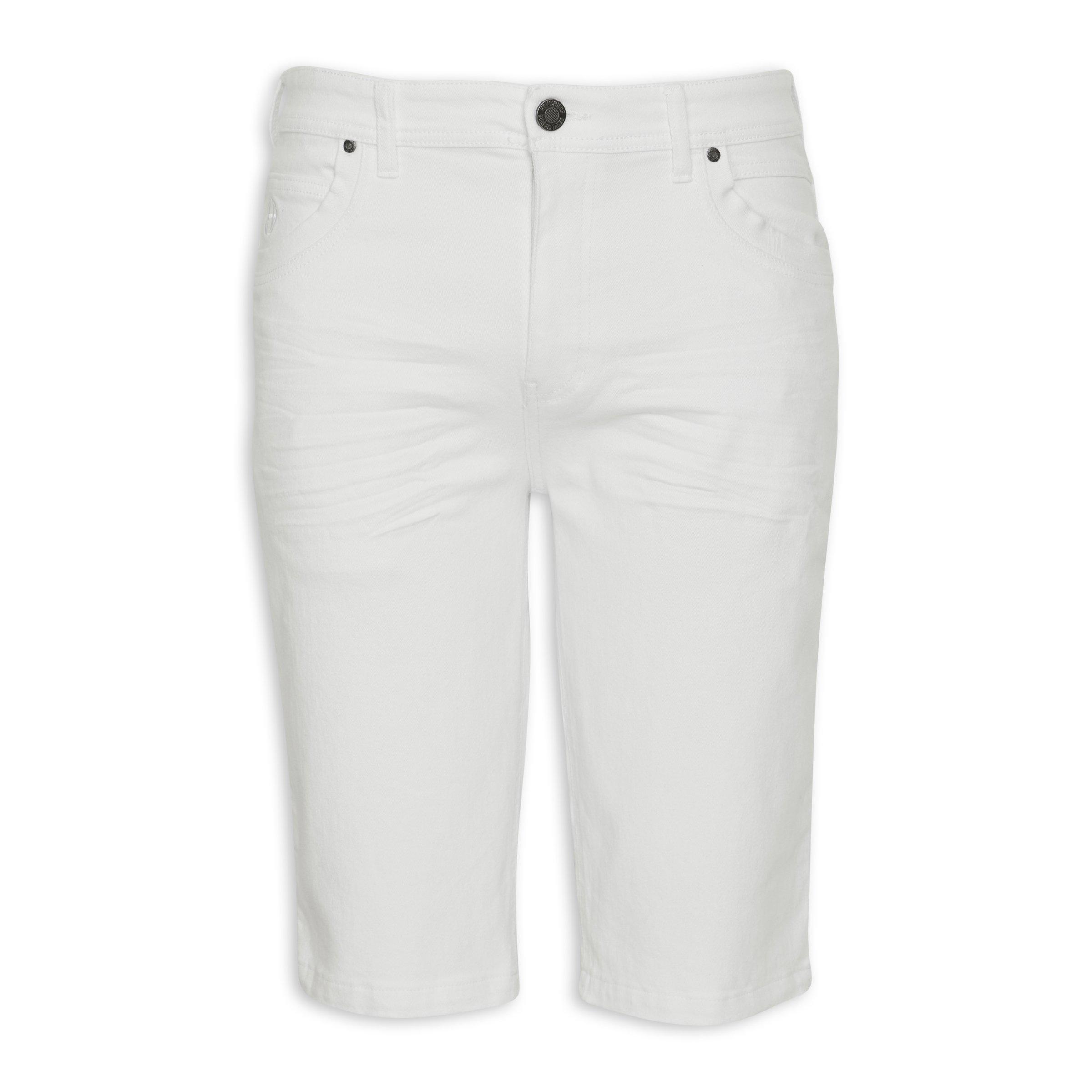 White Denim Shorts (3122029) | Hemisphere