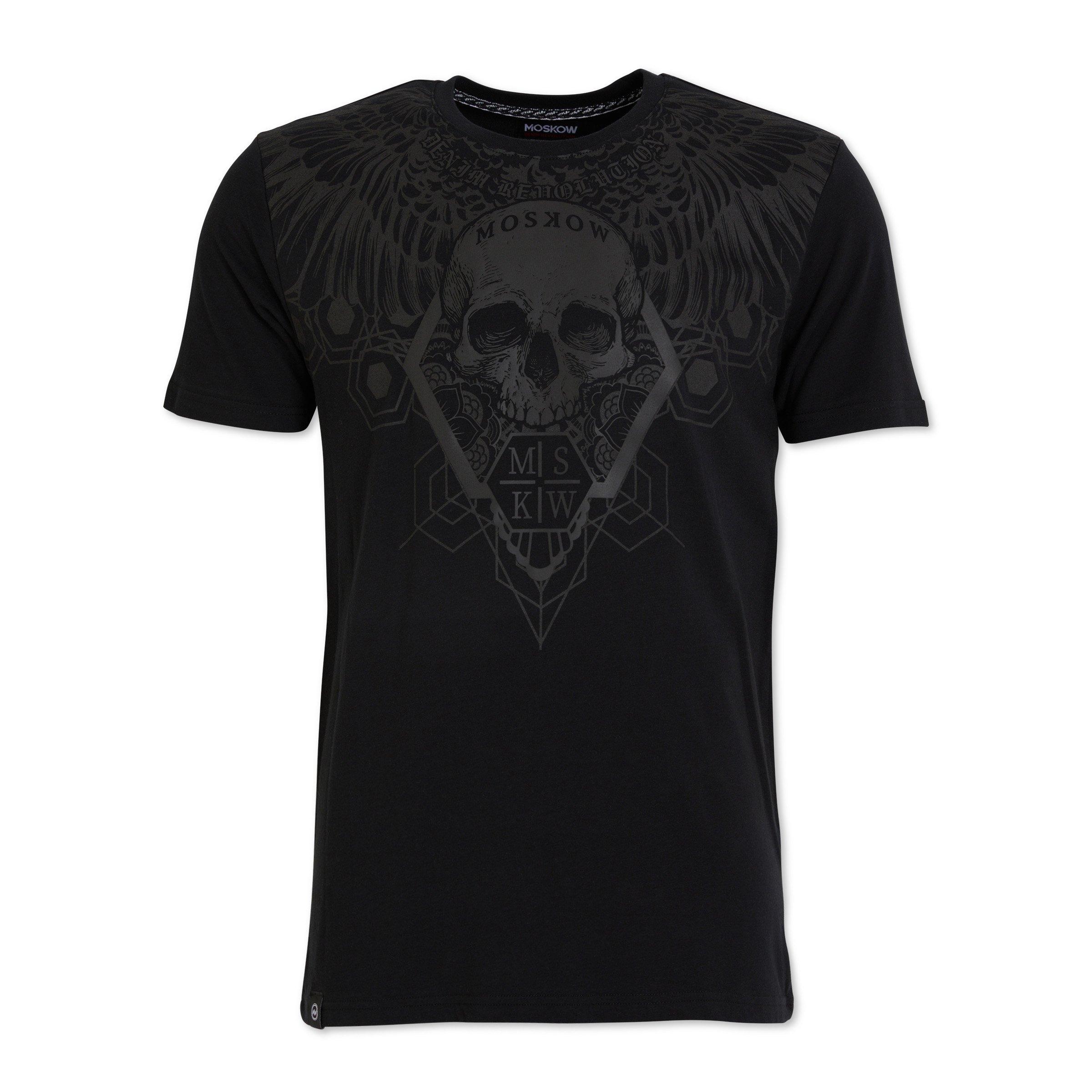 Black Printed T-shirt (3122168) | Moskow