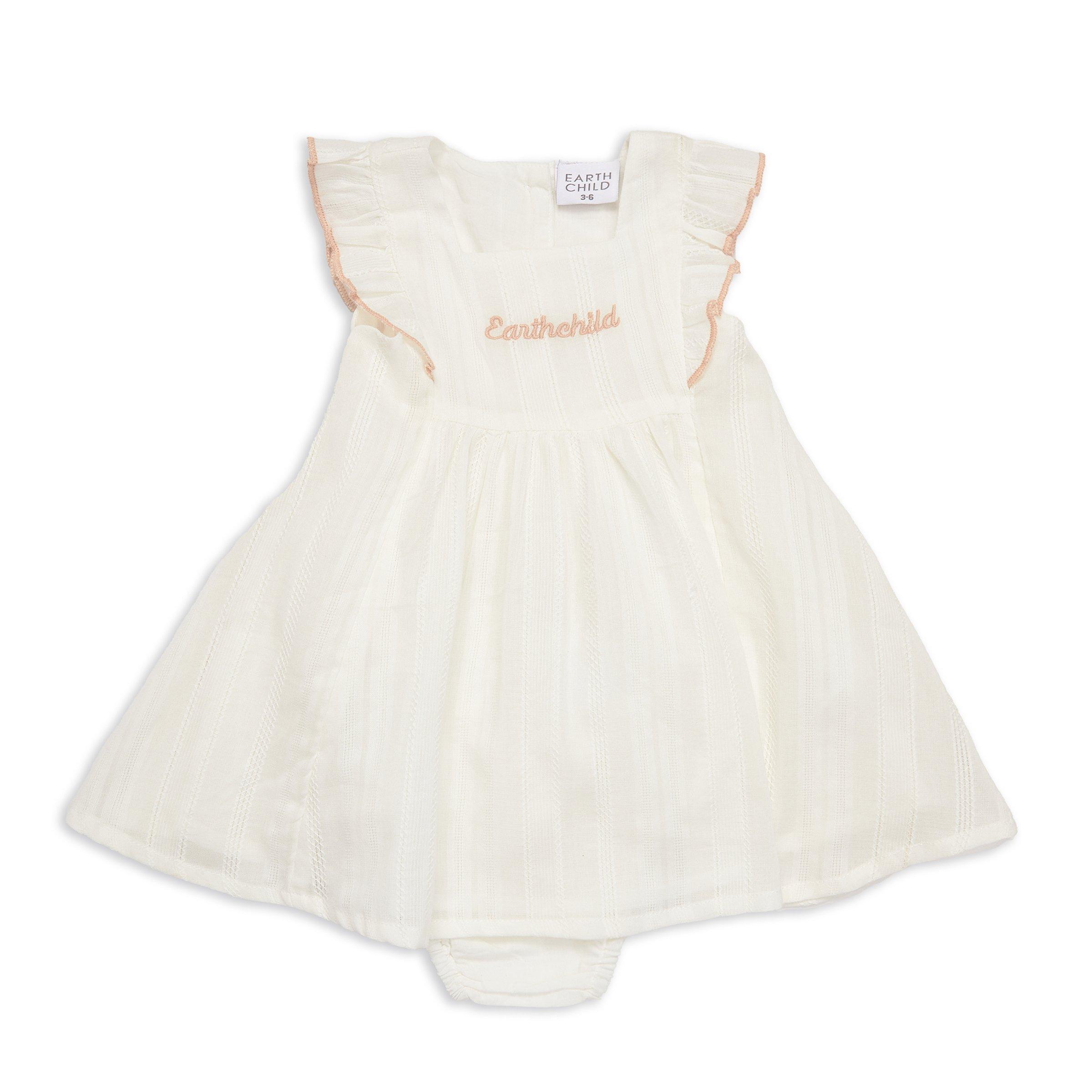 Baby Girl White Dress (3122369) | Earthchild