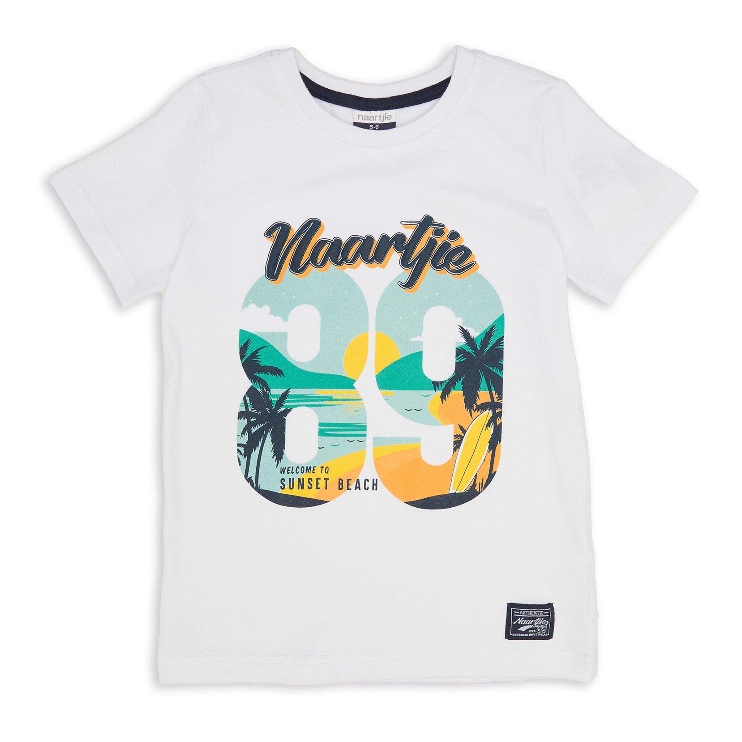 Kid Boy White T-shirt (3122496) | Naartjie
