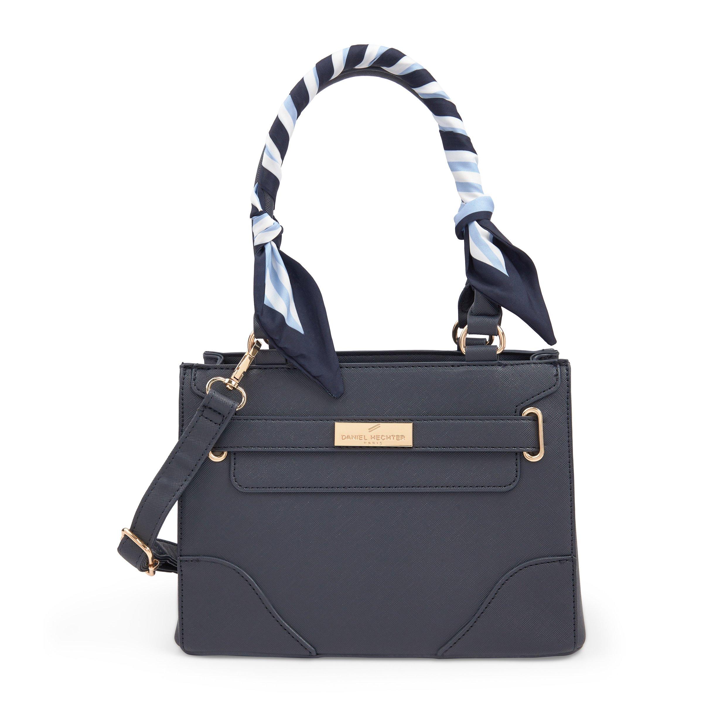 Navy Blue Saffiano Tote Bag (3122731) | Daniel Hechter