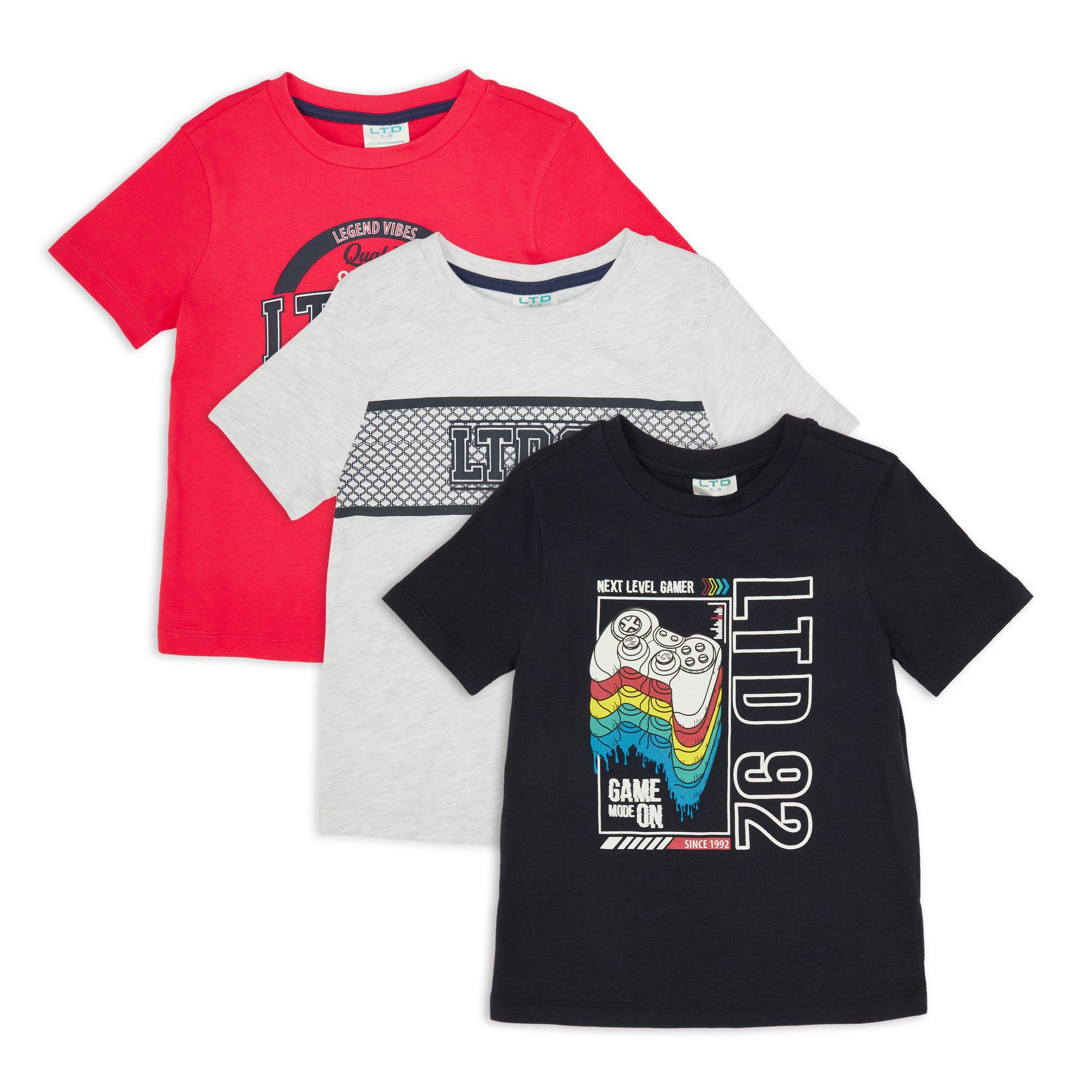 3-pack Kid Boy T-shirts (3122948) | LTD Kids