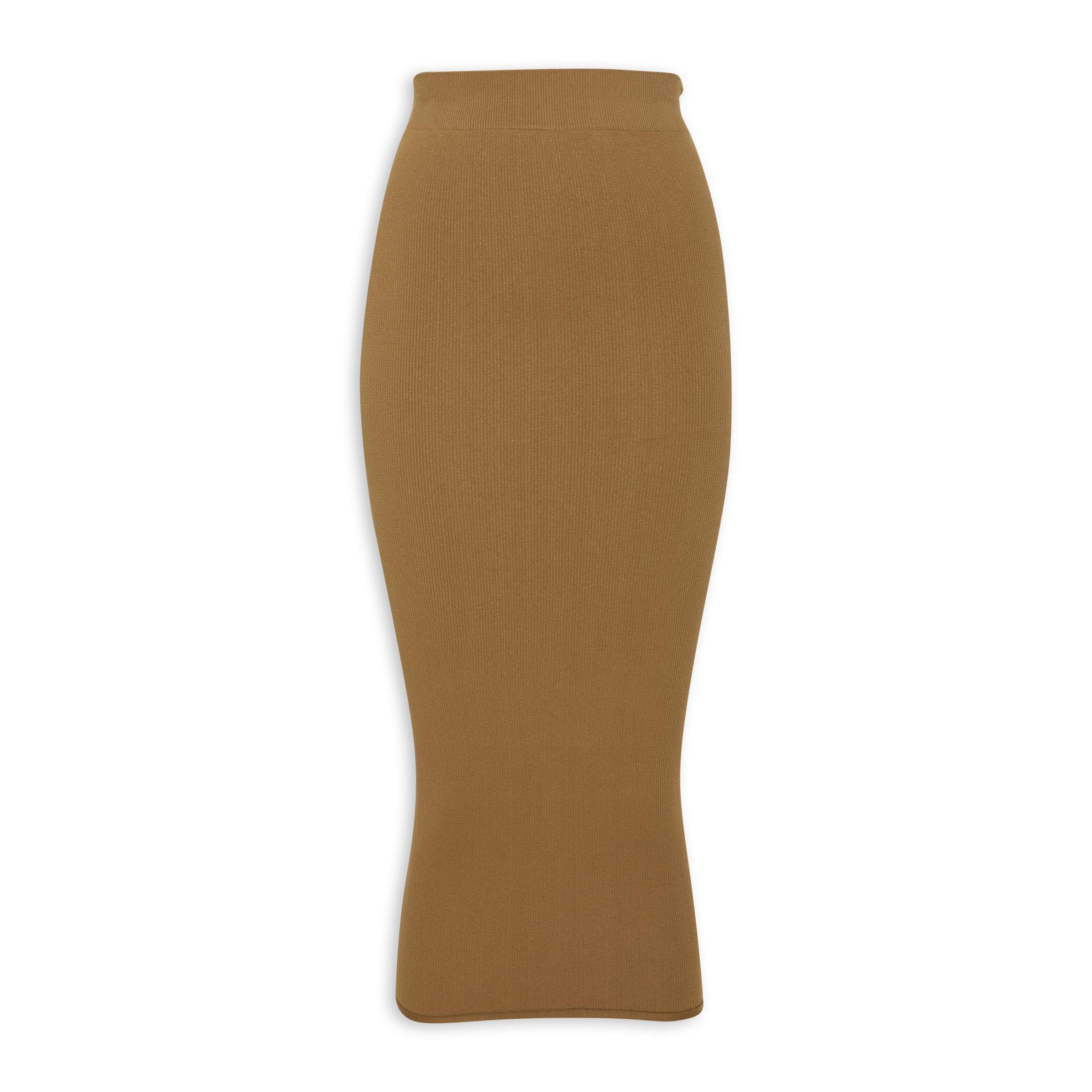 Tan Seamless Bodycon Skirt (3123141) | Inwear