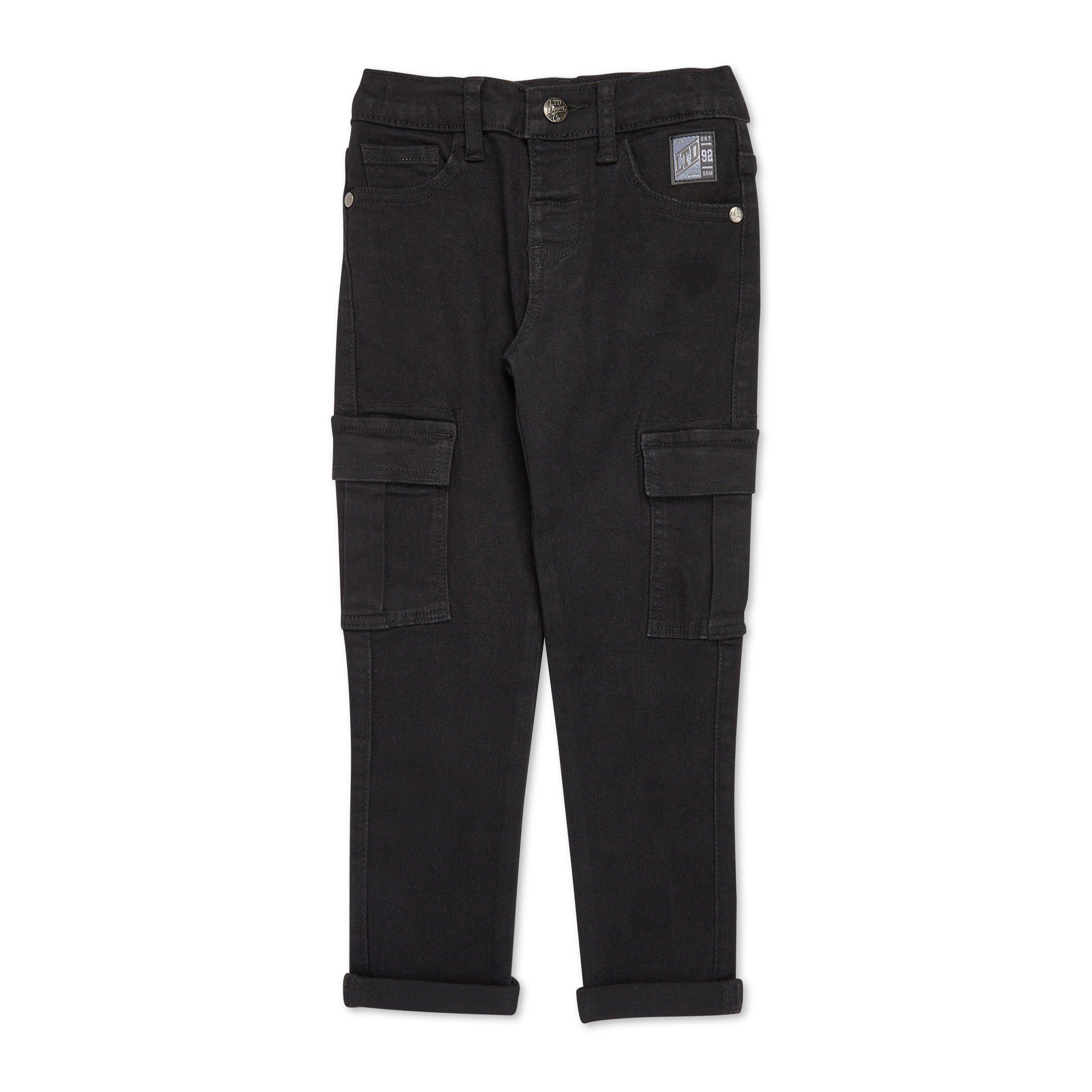 Kid Boy Black Utility Jeans (3123200) | LTD Kids