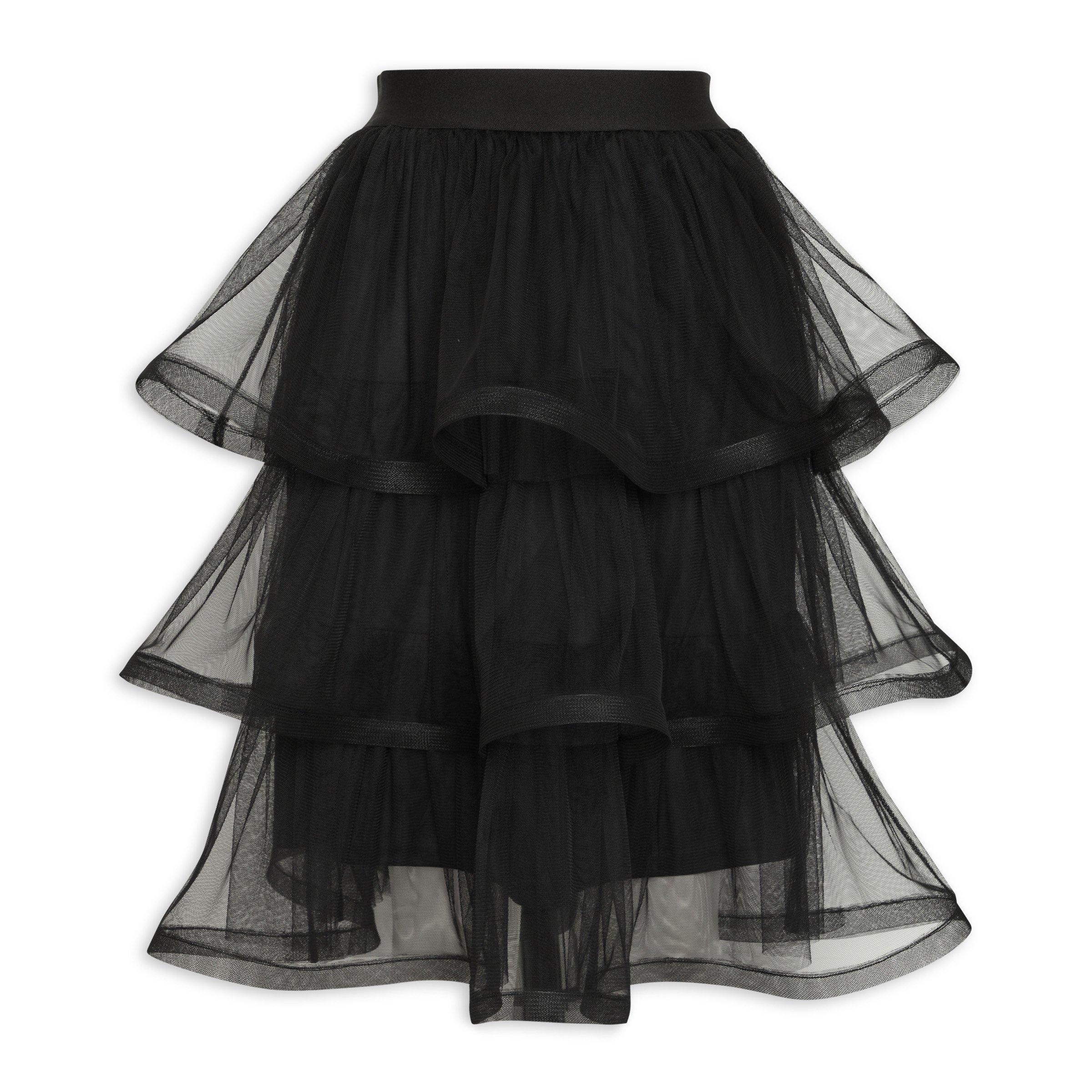 Black Tiered Skirt (3123235) | Truworths