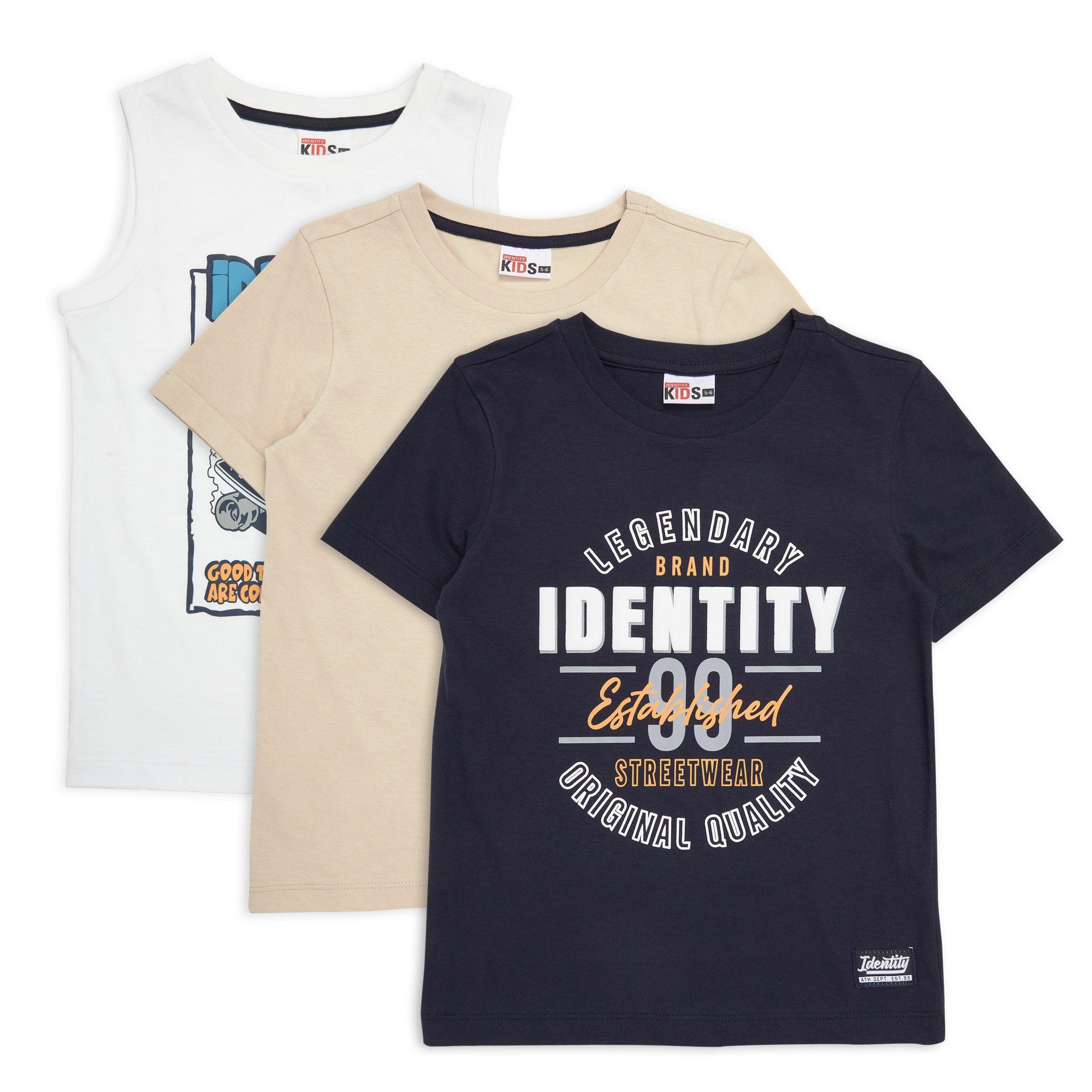 3-pack Kid Boy T-shirts (3123268) | Identity