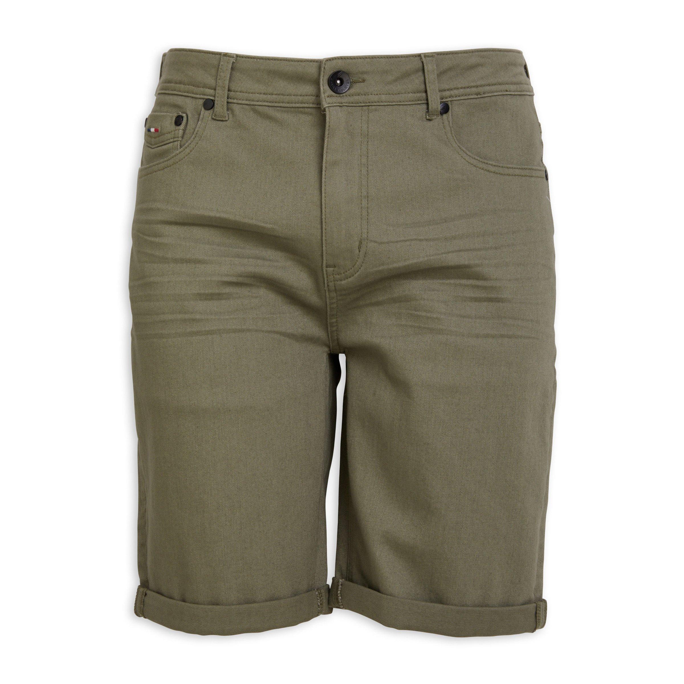 Sage Green Denim Shorts (3123385) | Daniel Hechter